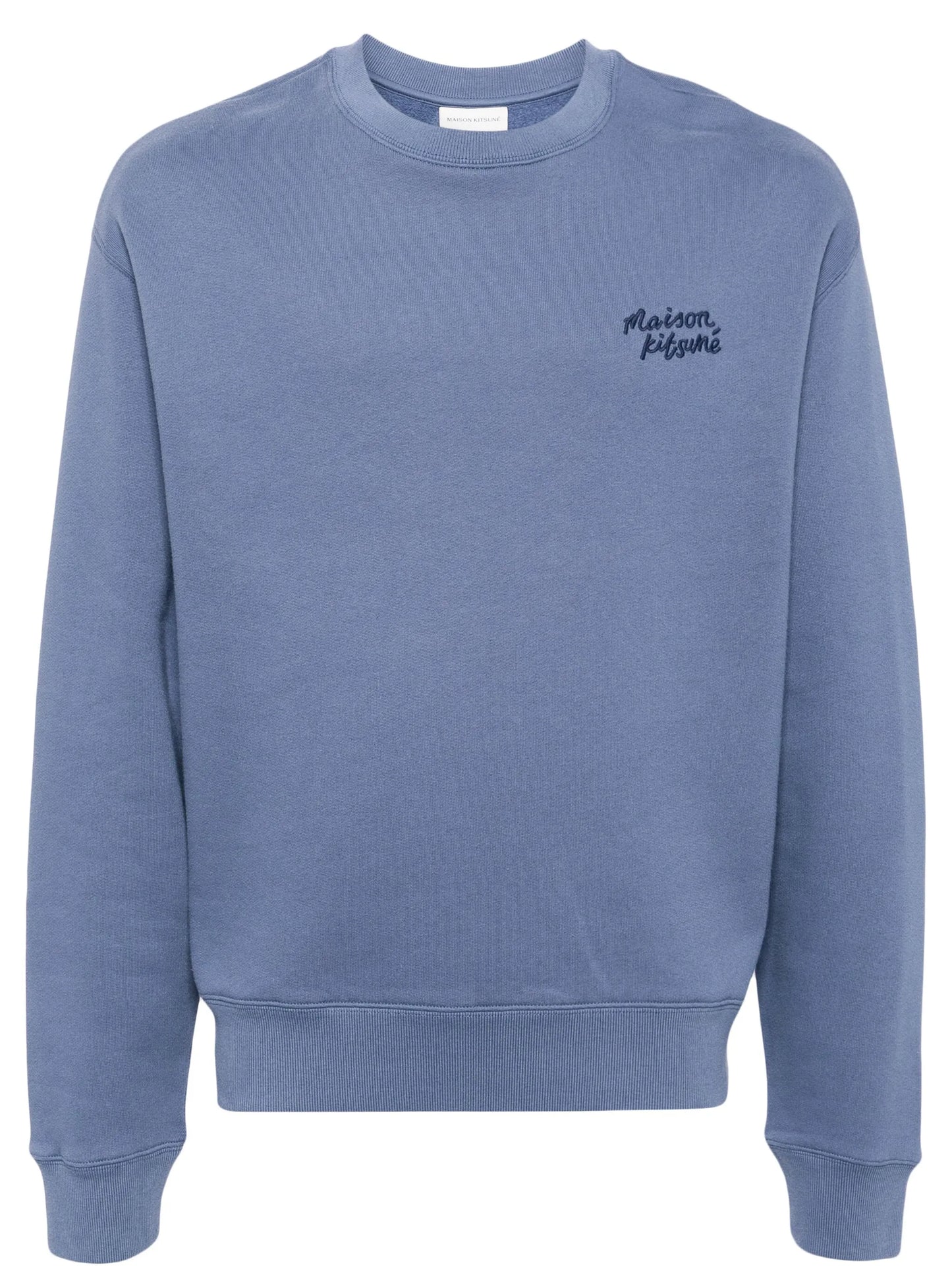 logo-embroidered sweatshirt