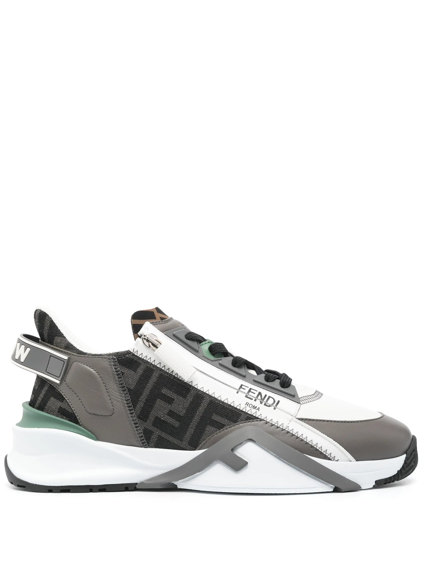 Flow FF-jacquard sneakers