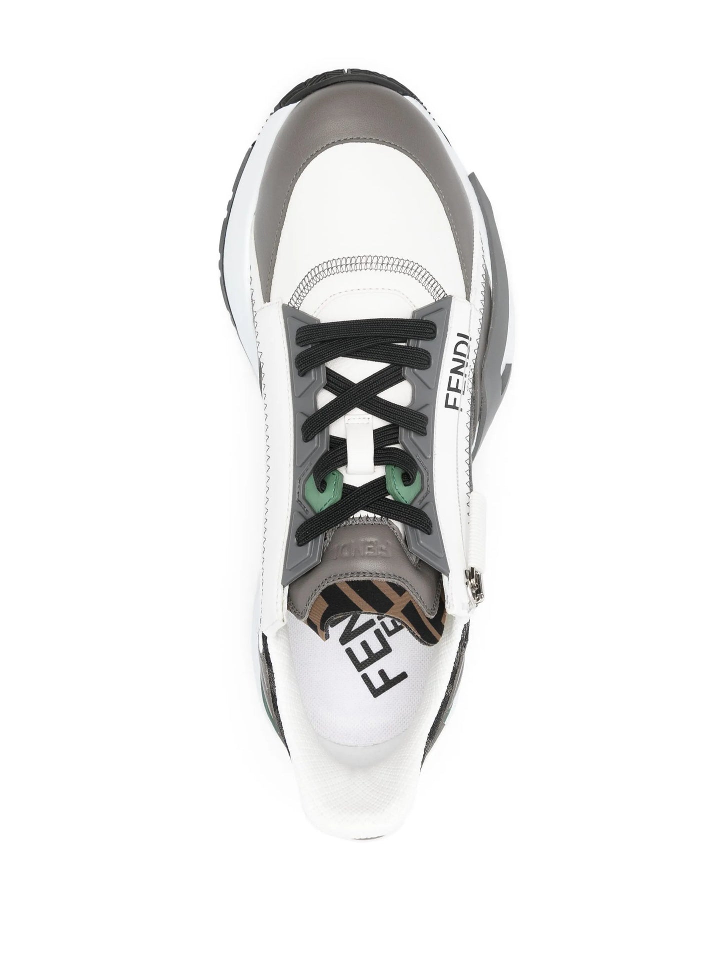Flow FF-jacquard sneakers