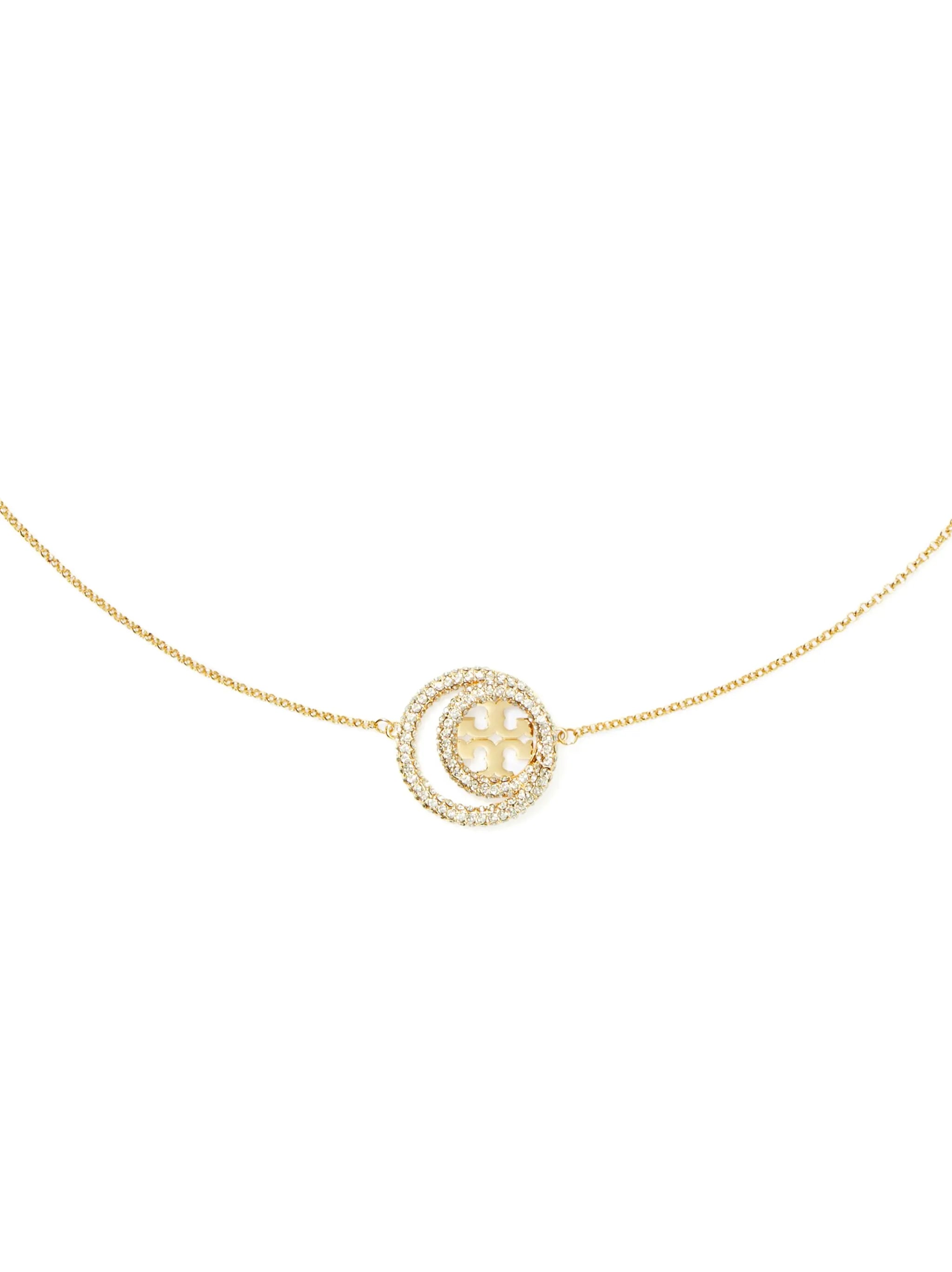 Miller Double Ring pendant necklace