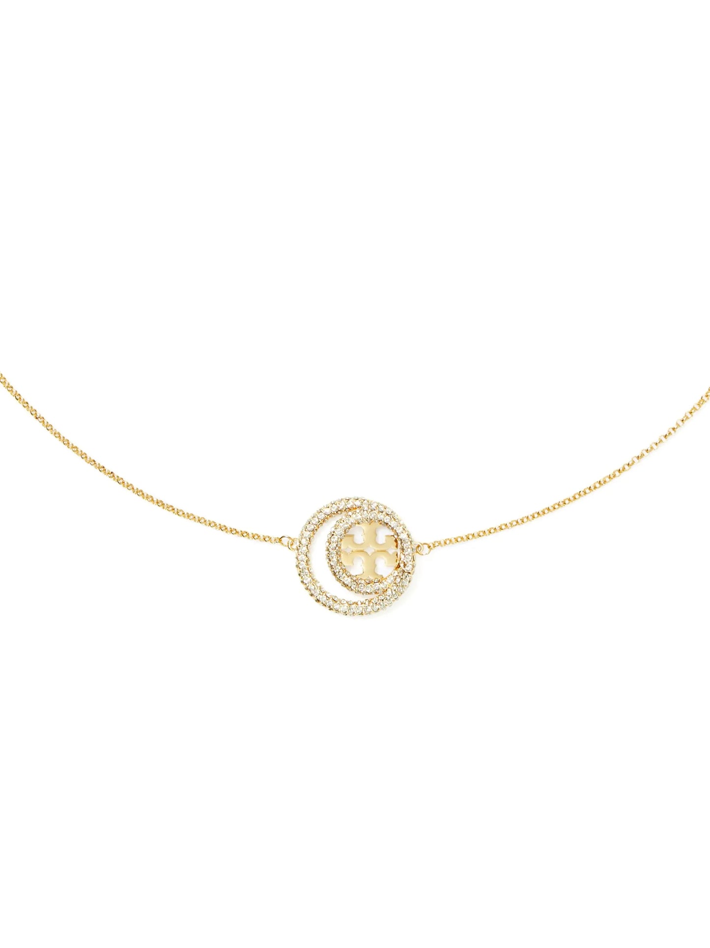 Miller Double Ring pendant necklace