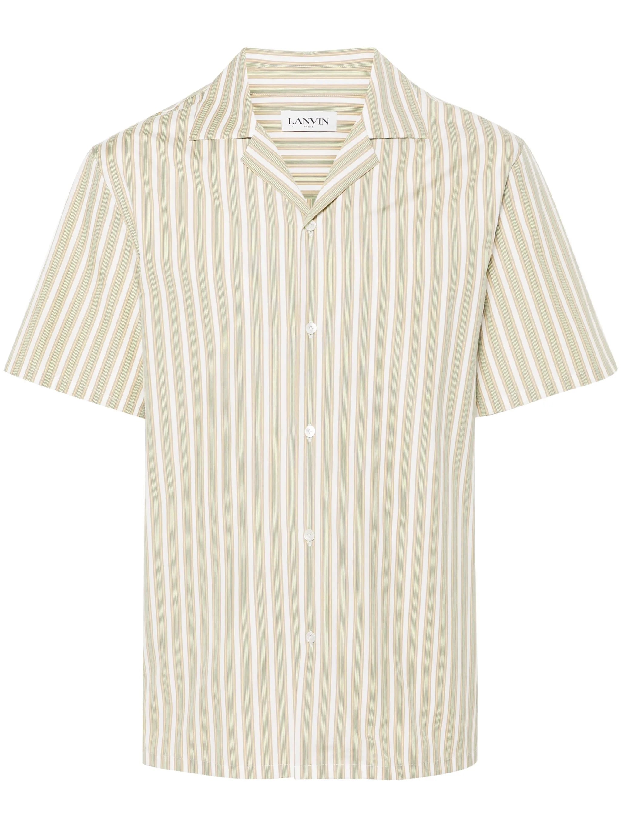 striped bowling shirt