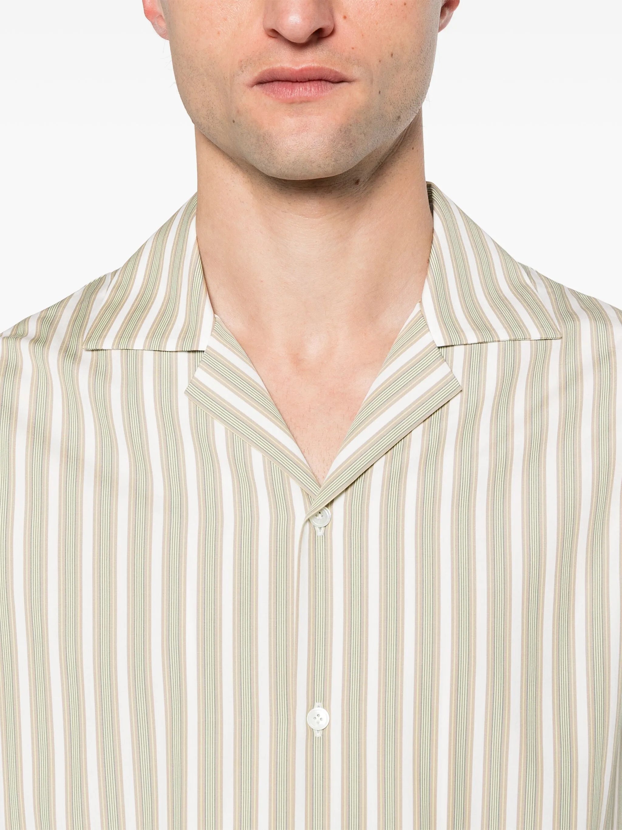 striped bowling shirt
