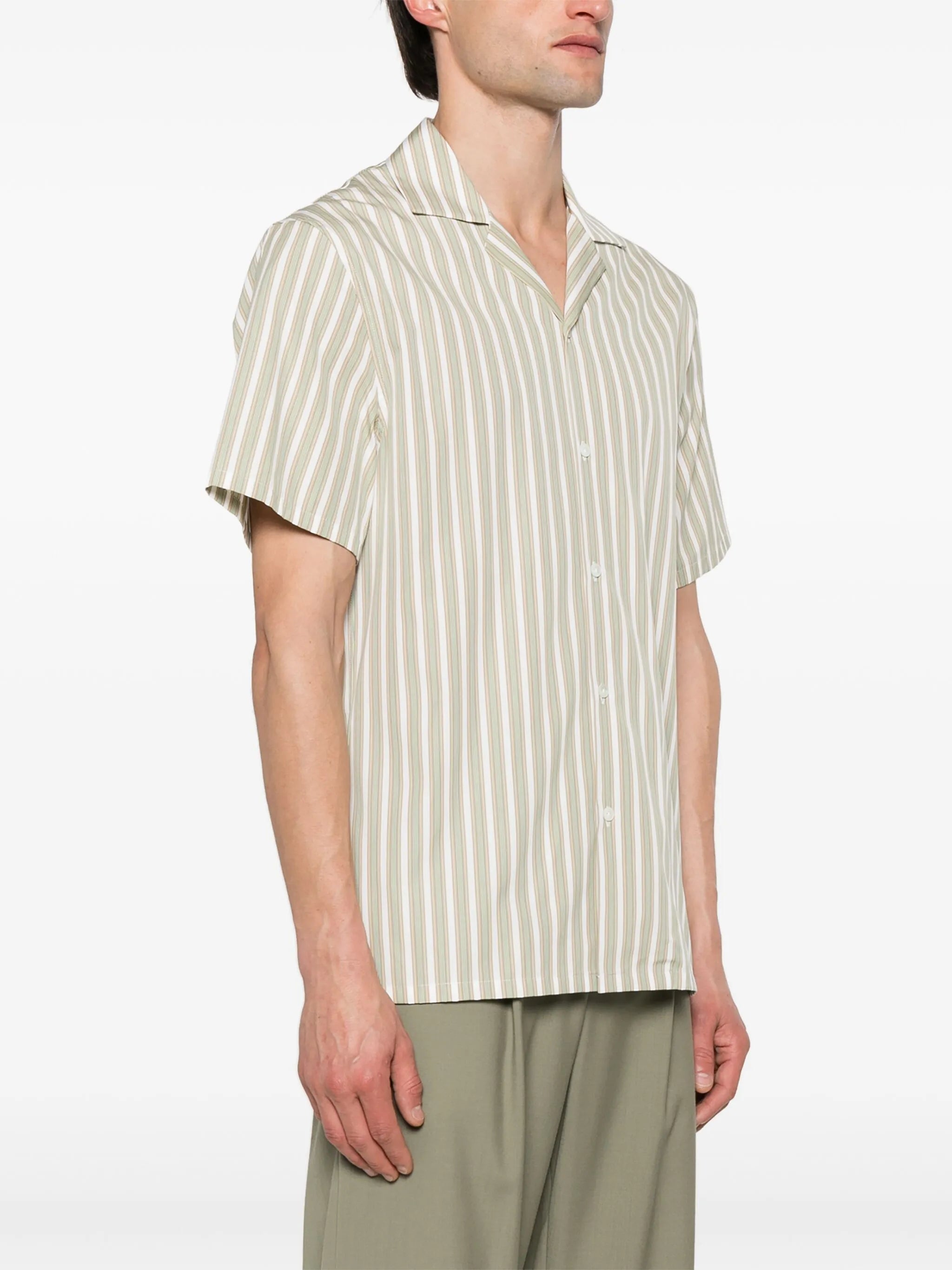 striped bowling shirt