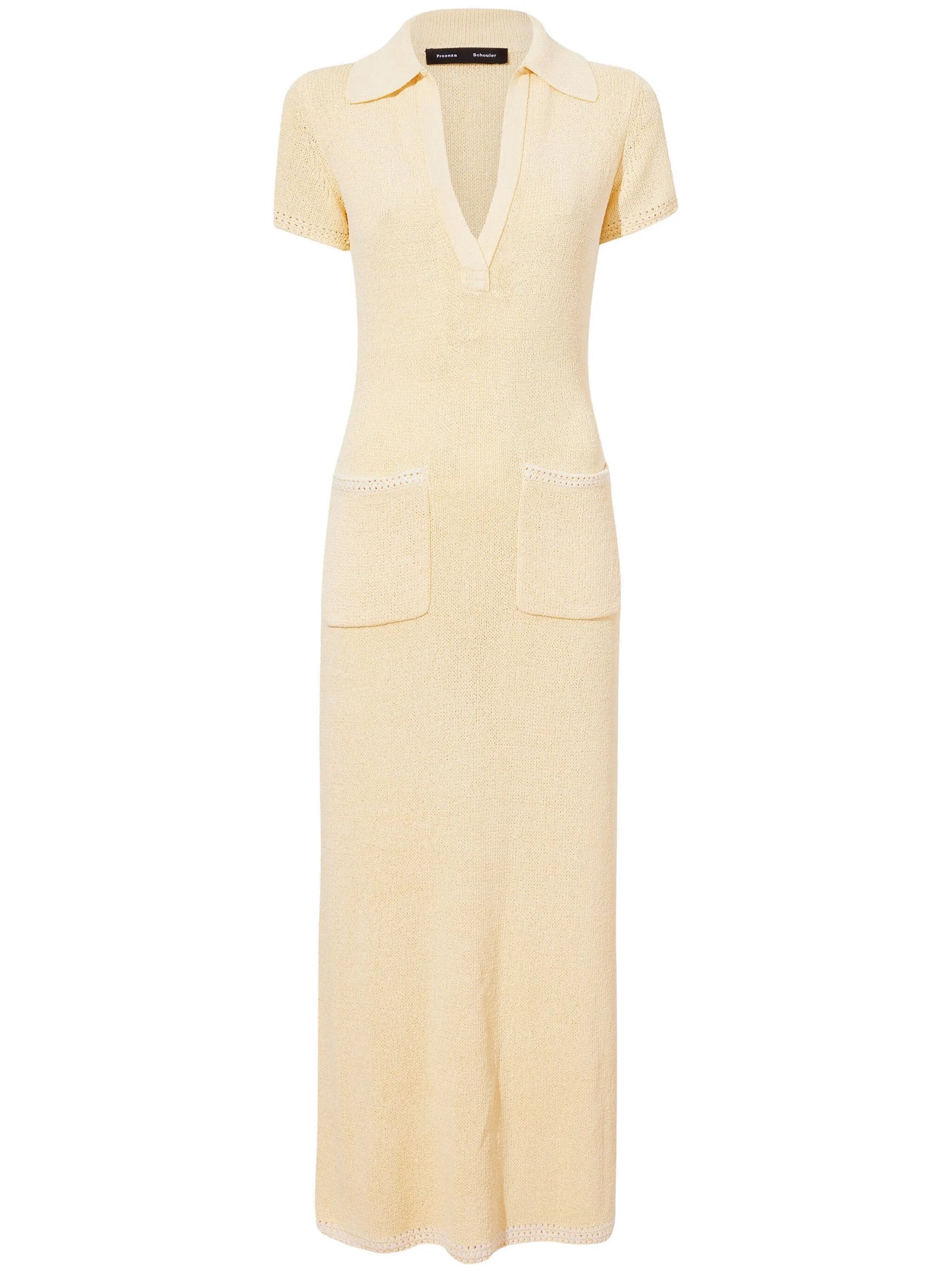 short-sleeve knit dress