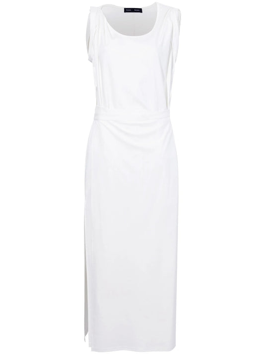 scoop neck organic cotton dress
