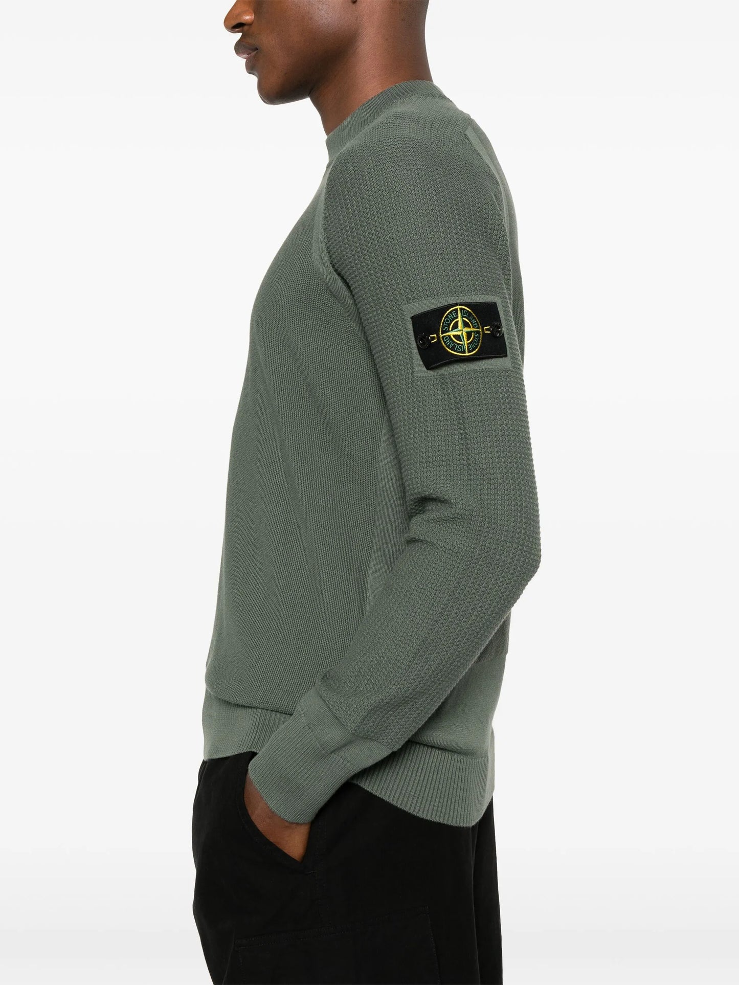 Compass-motif jumper