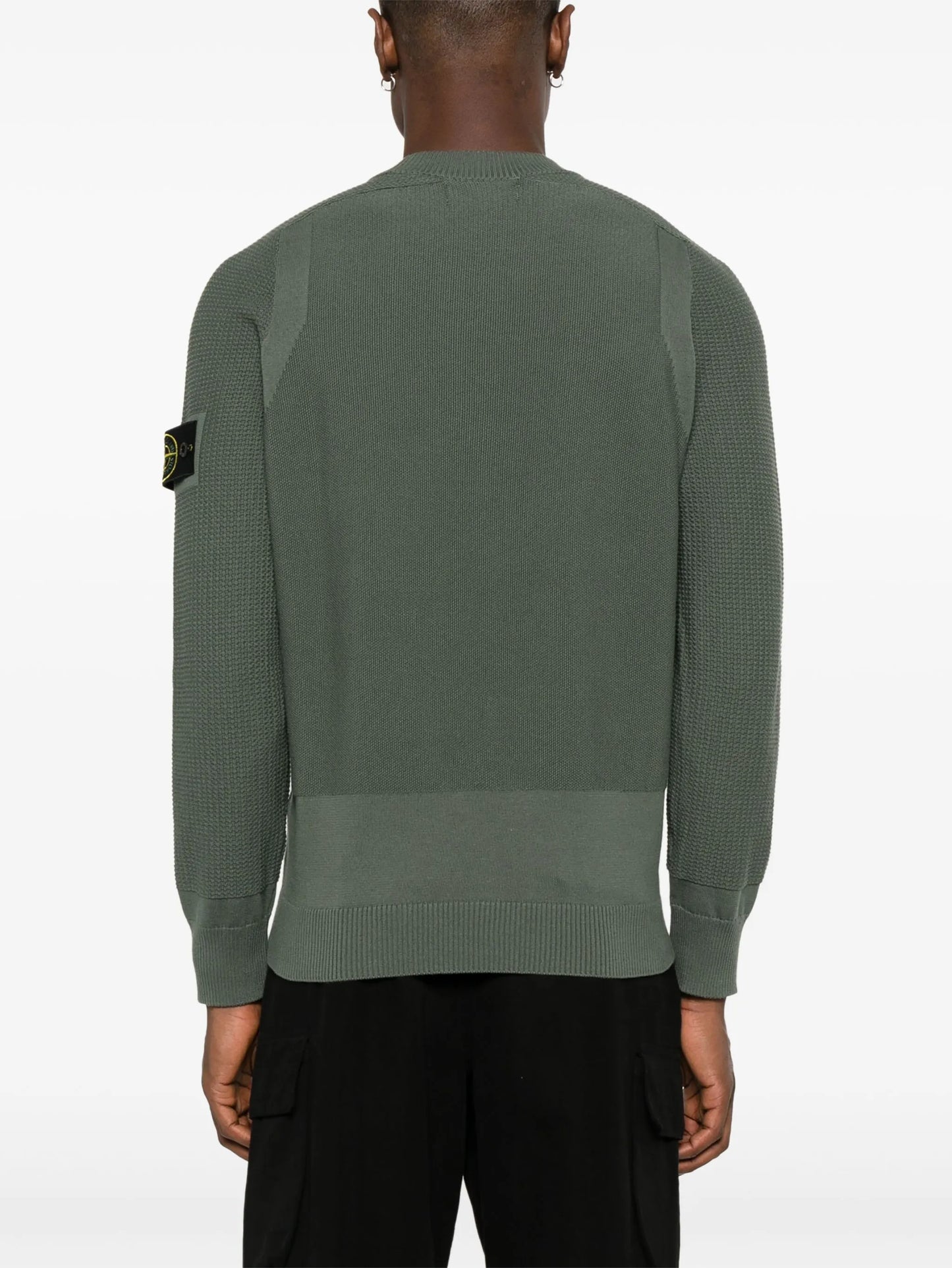 Compass-motif jumper