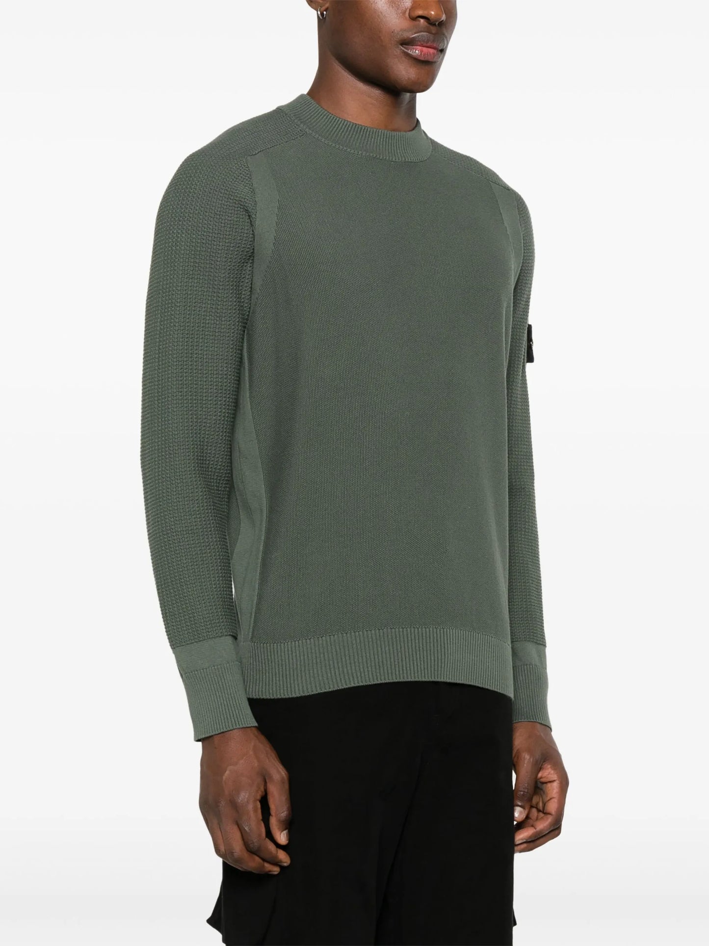 Compass-motif jumper