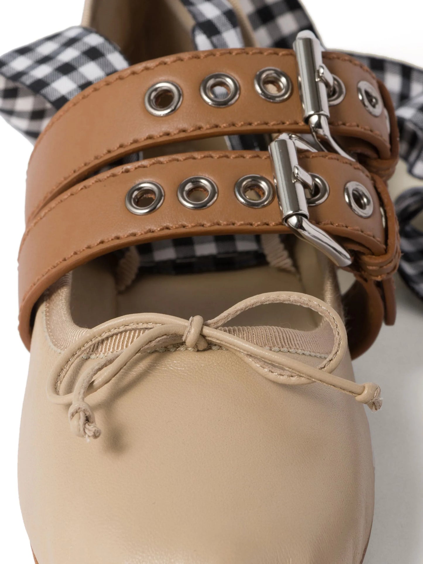buckled ballet pumps