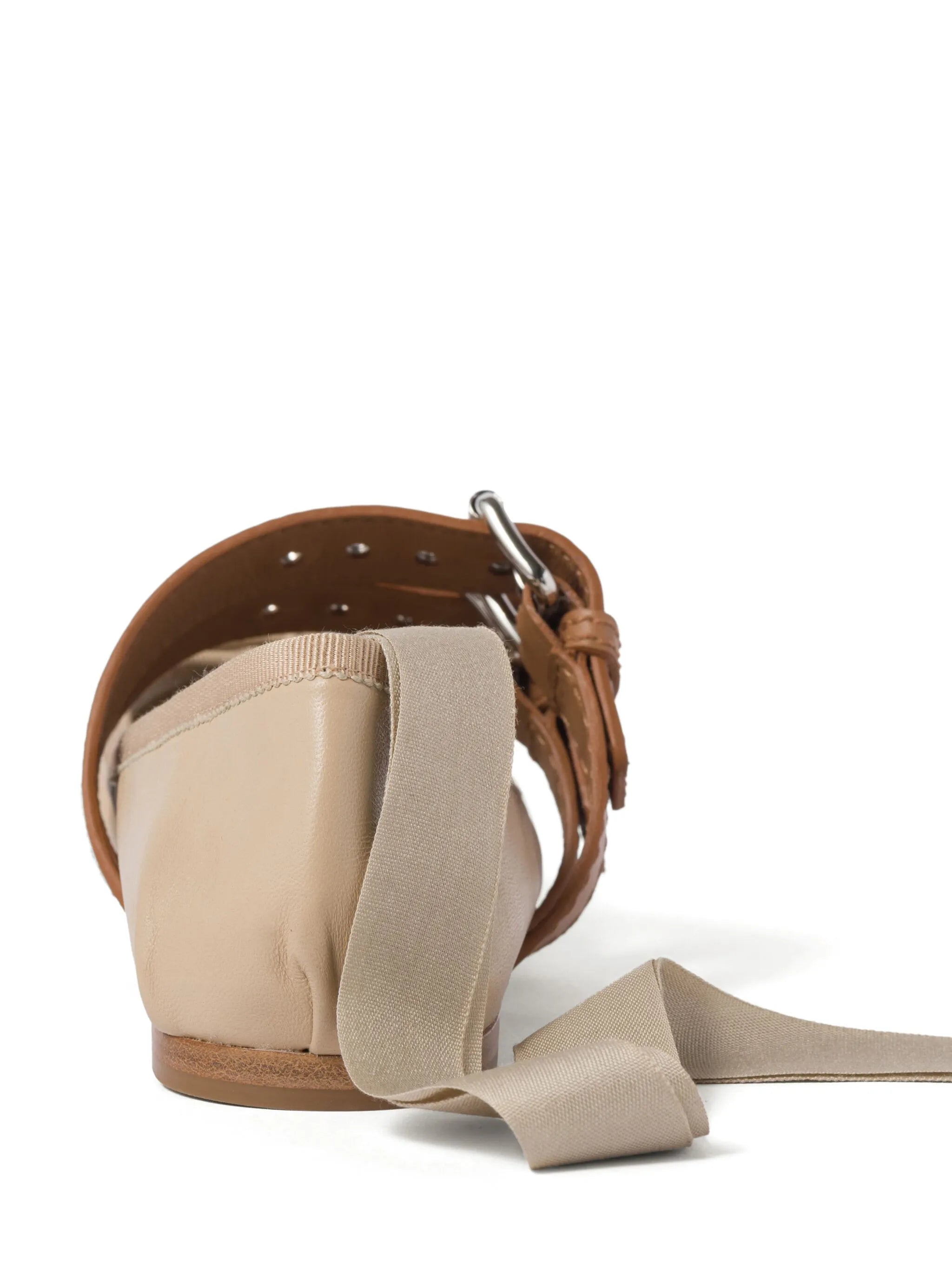 buckled ballet pumps