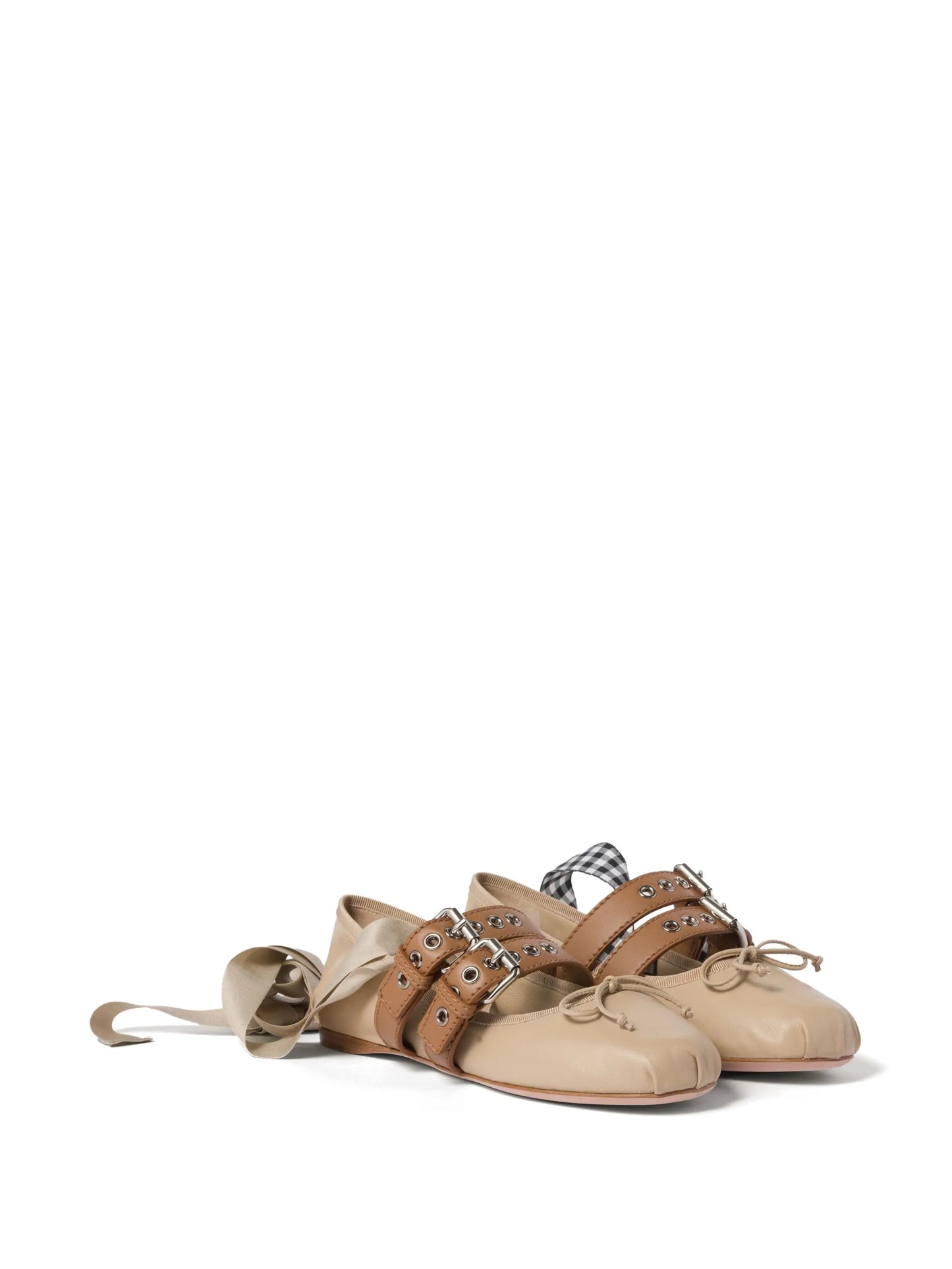 buckled ballet pumps