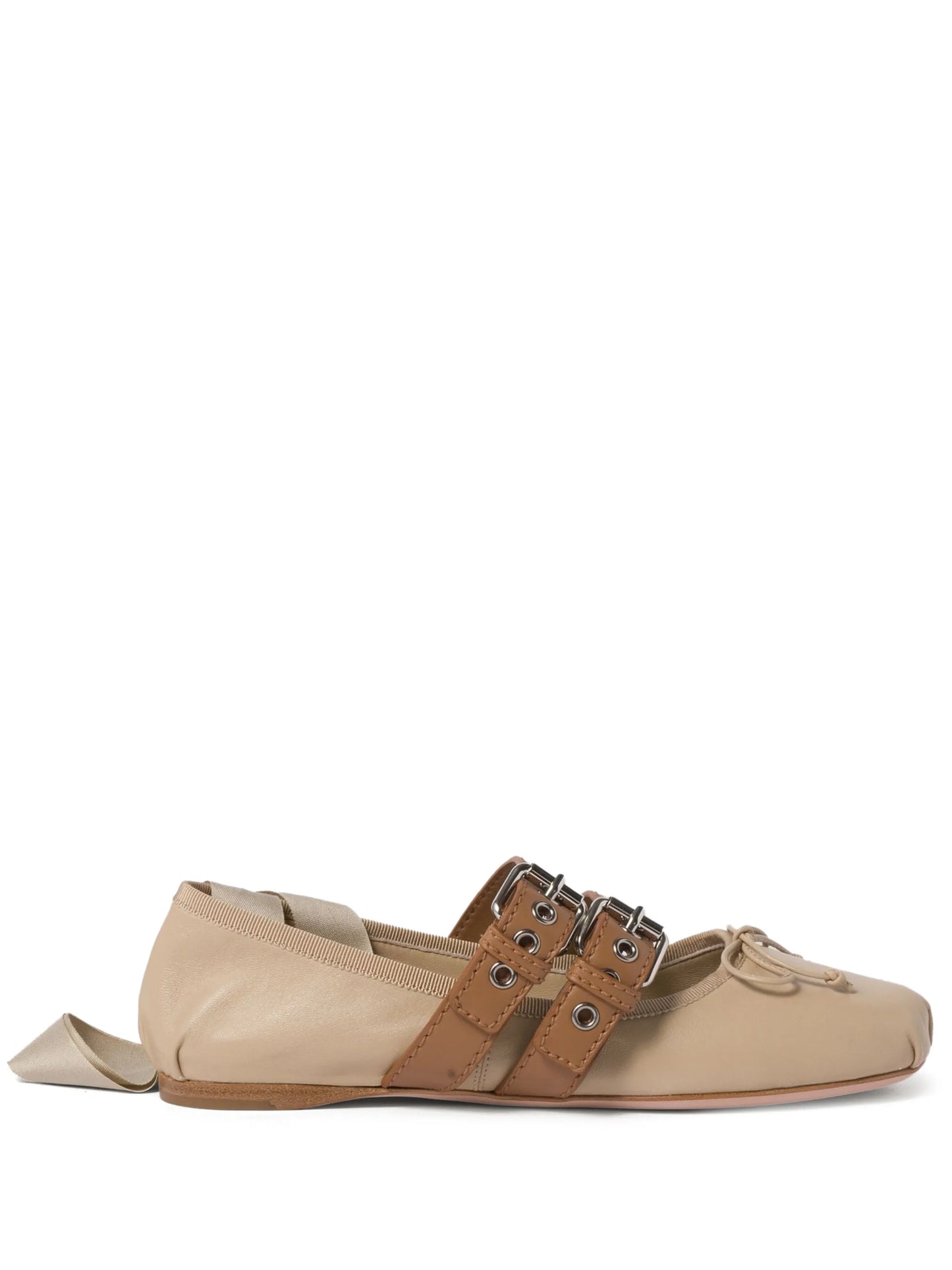 buckled ballet pumps