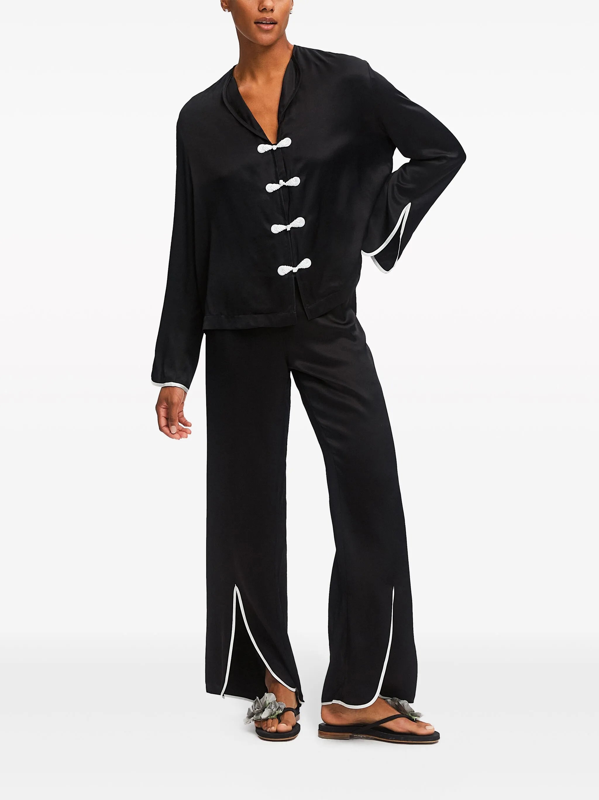 Louis satin pyjama set
