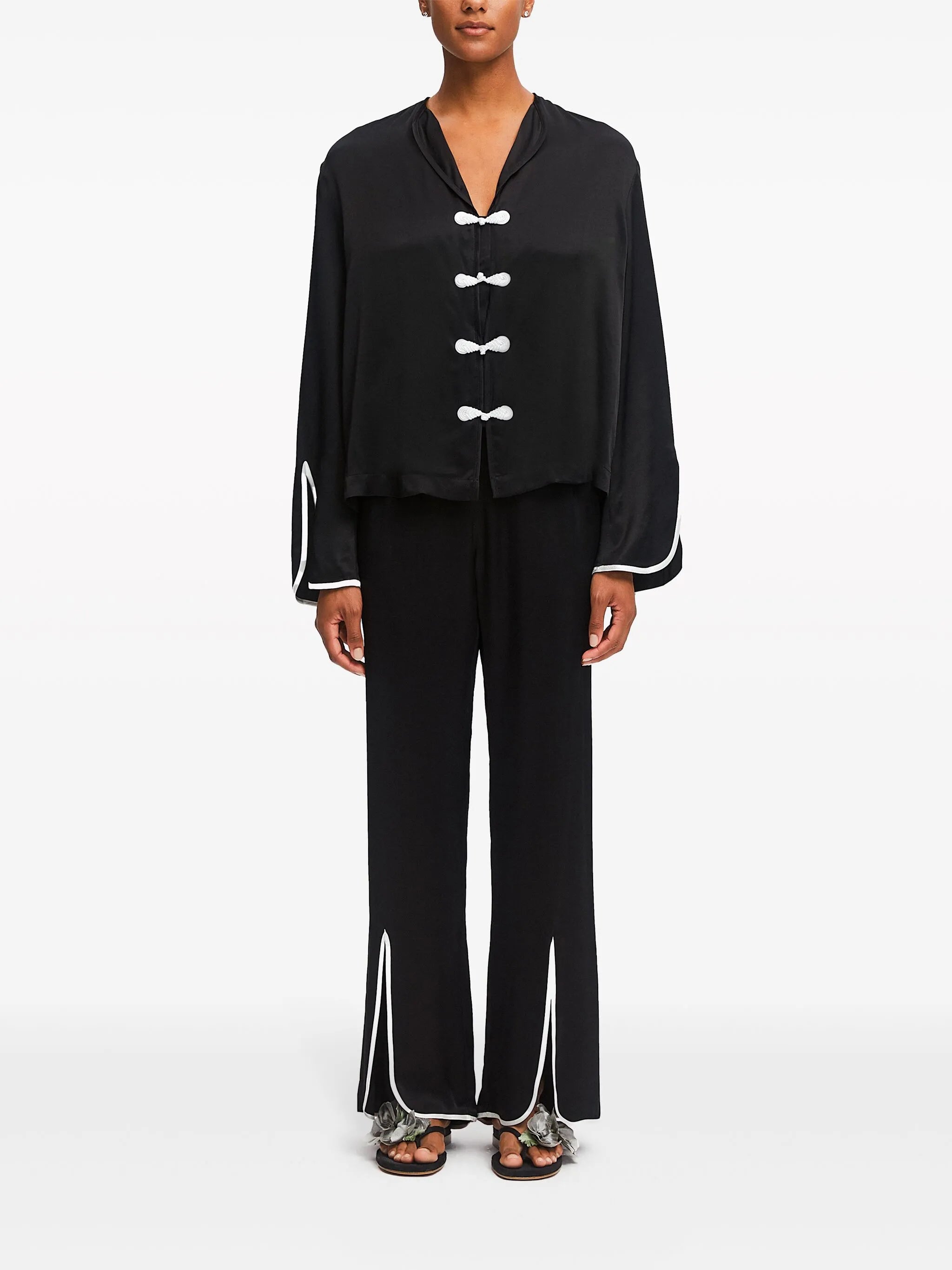 Louis satin pyjama set