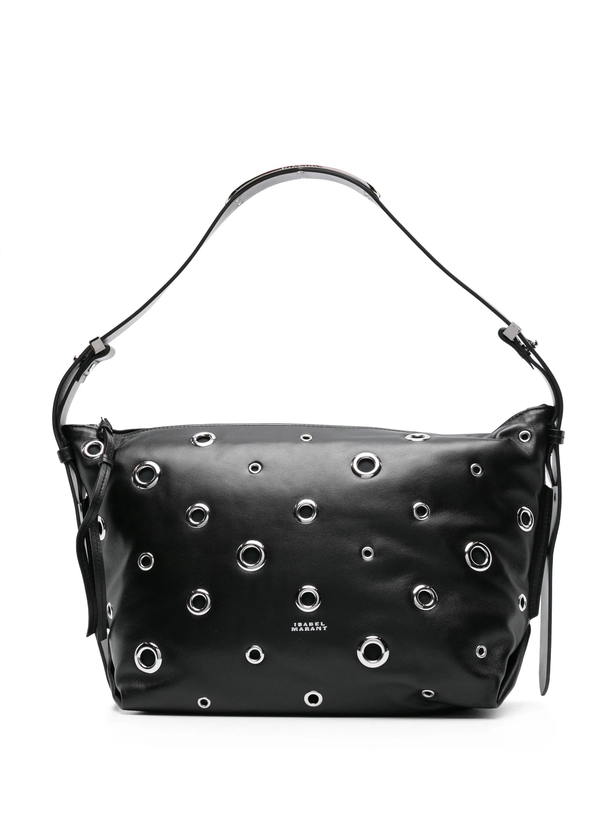 Leyden leather shoulder bag