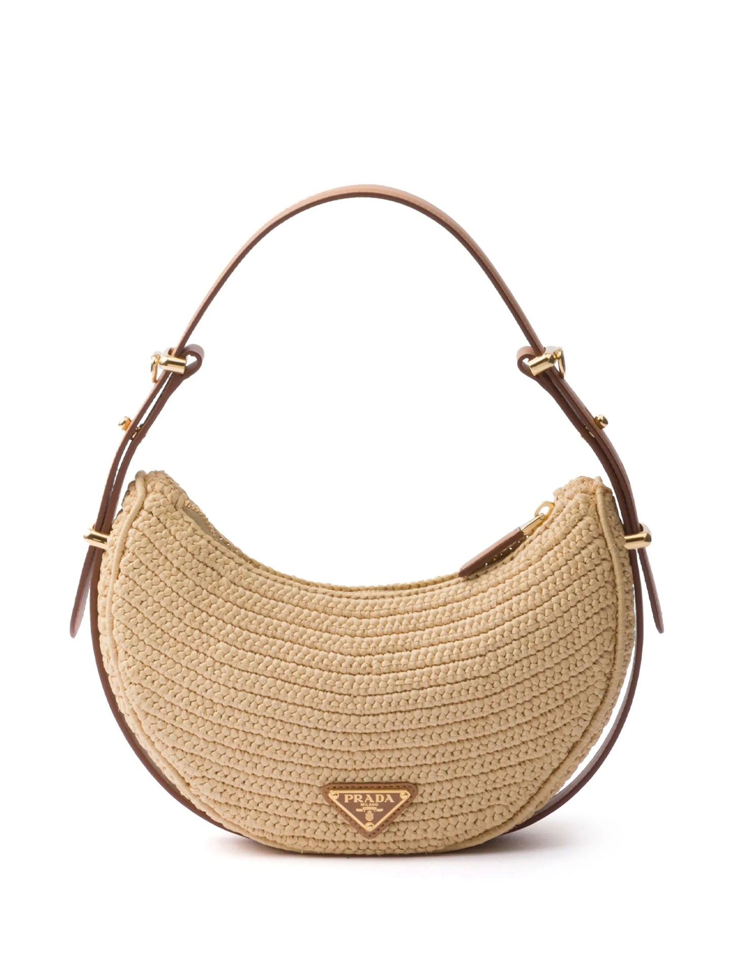 Arqué woven shoulder bag