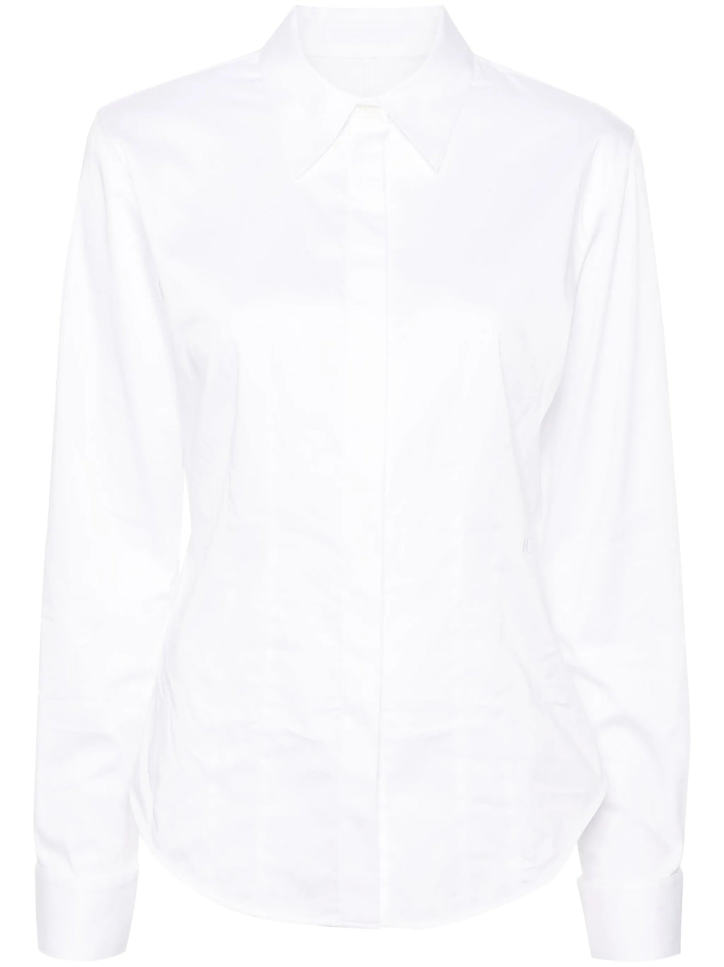 classic-collar poplin shirt
