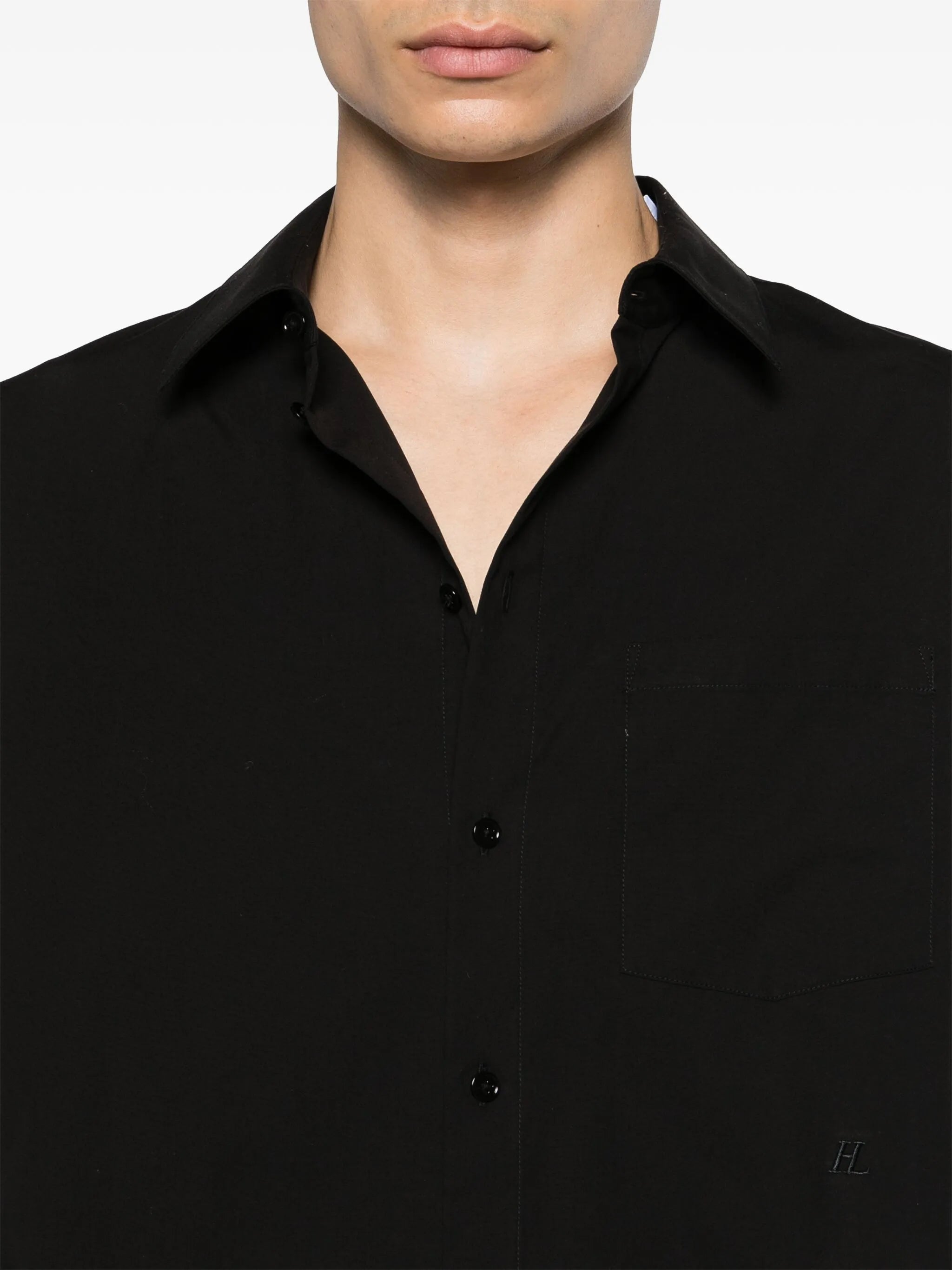 button-up cotton shirt