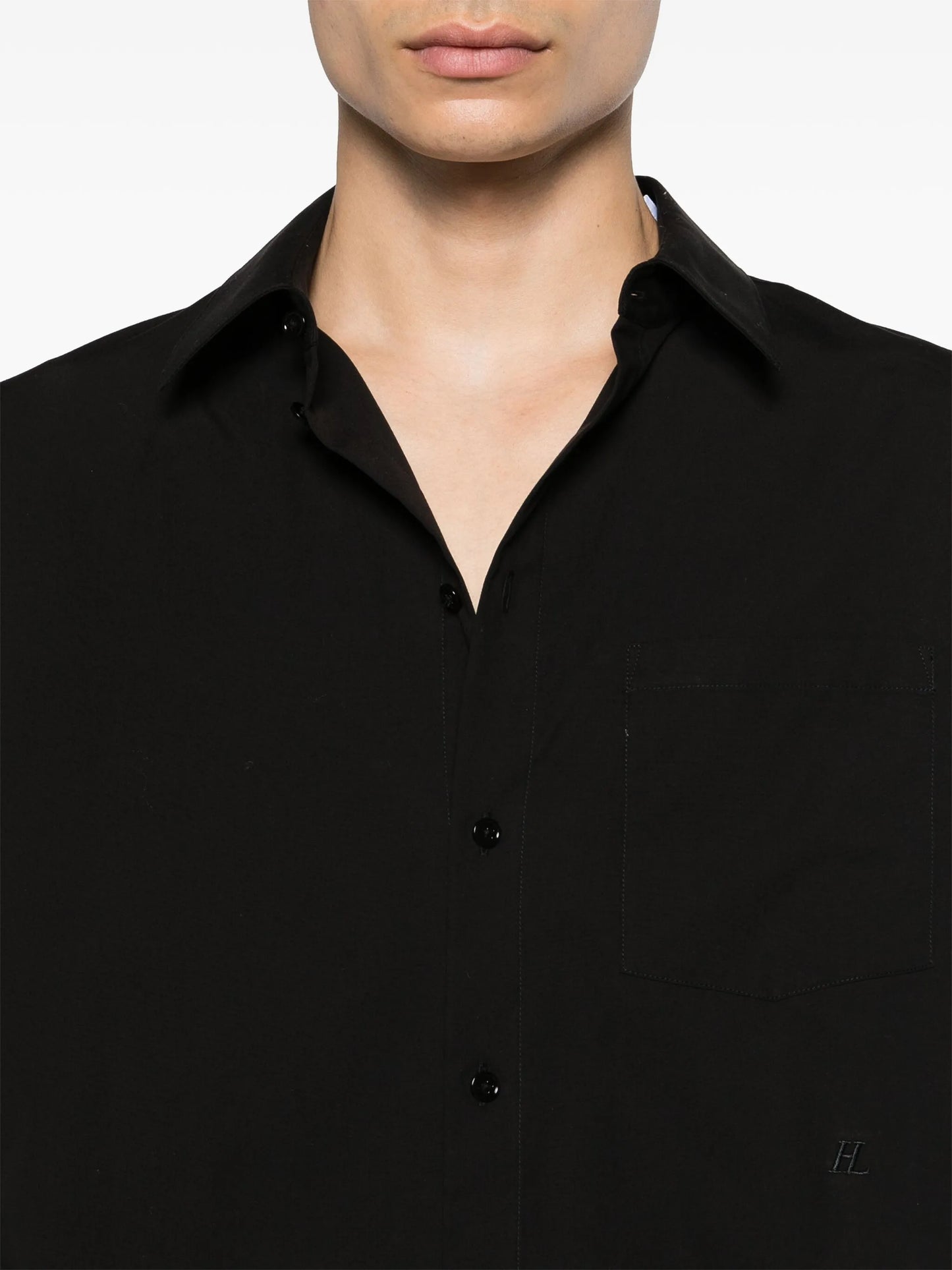 button-up cotton shirt
