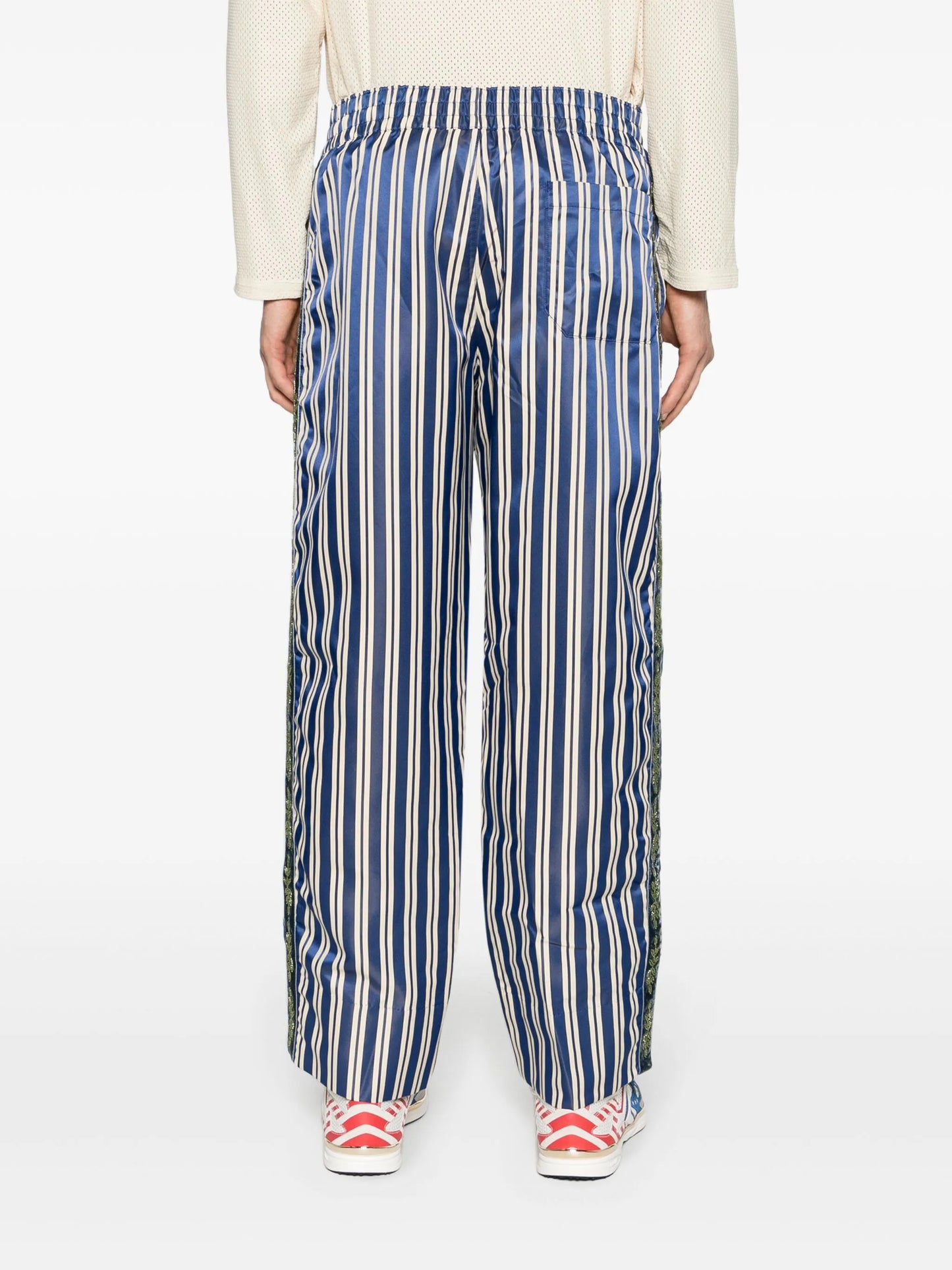 x Bode striped trousers