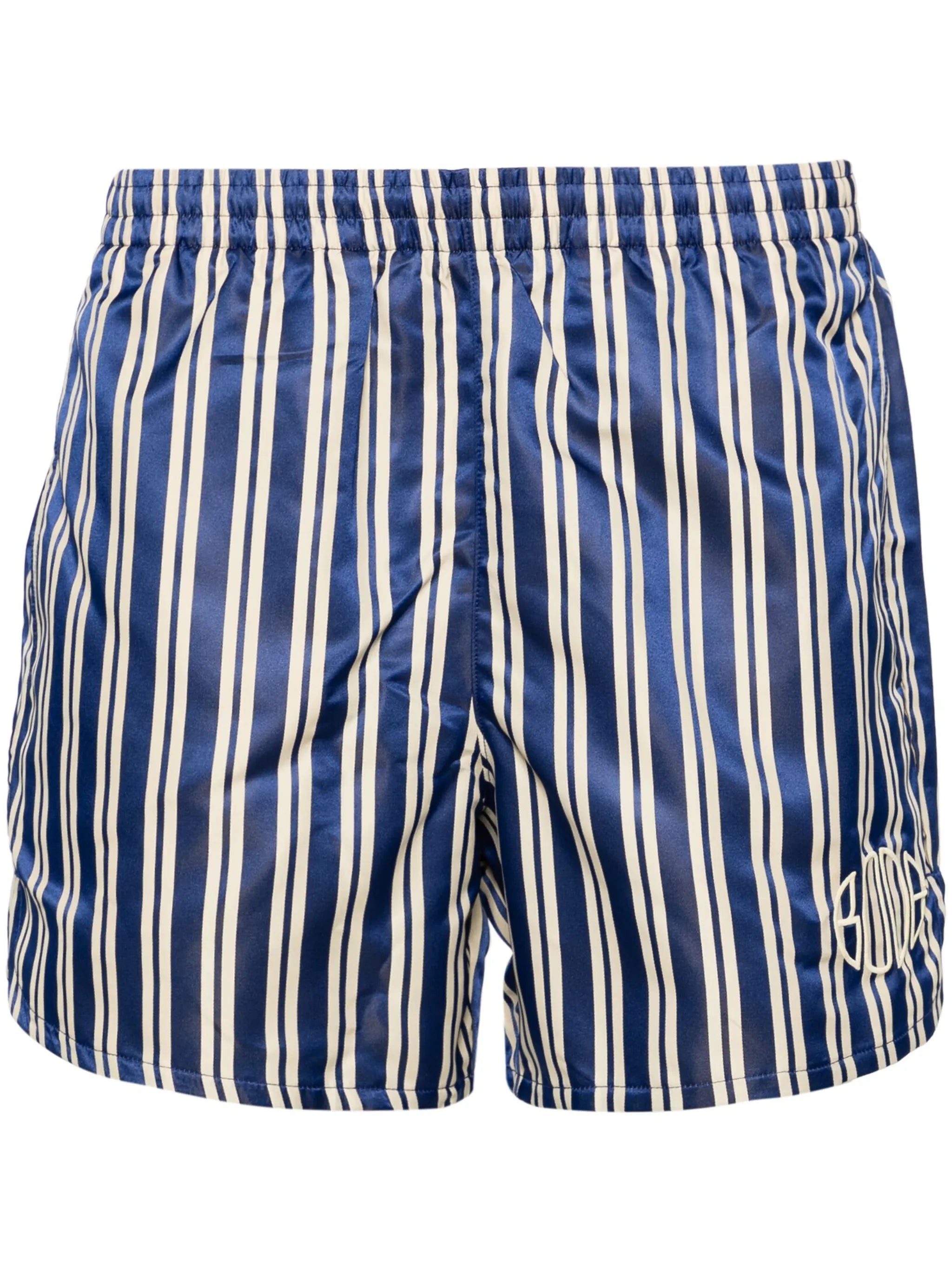 x Bode striped track shorts