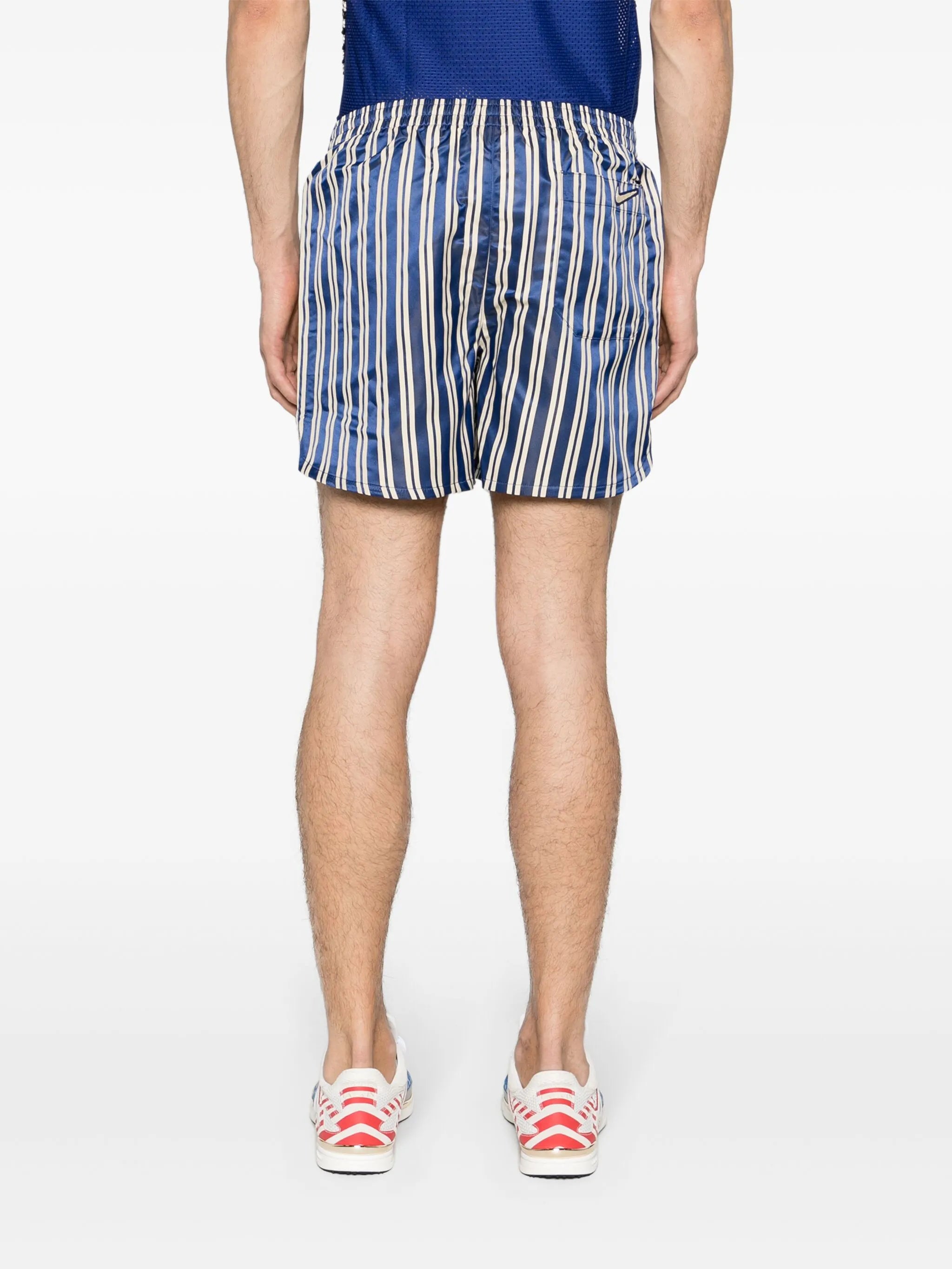 x Bode striped track shorts