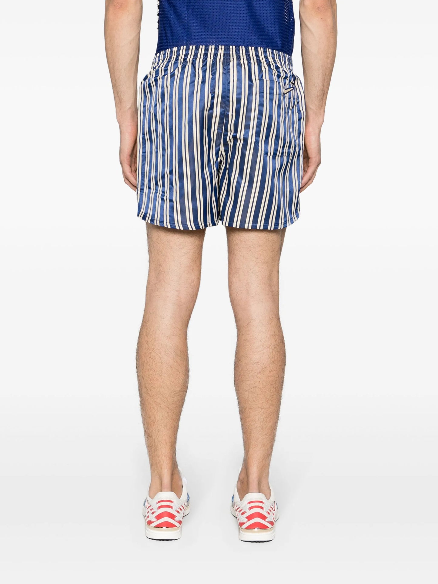 x Bode striped track shorts