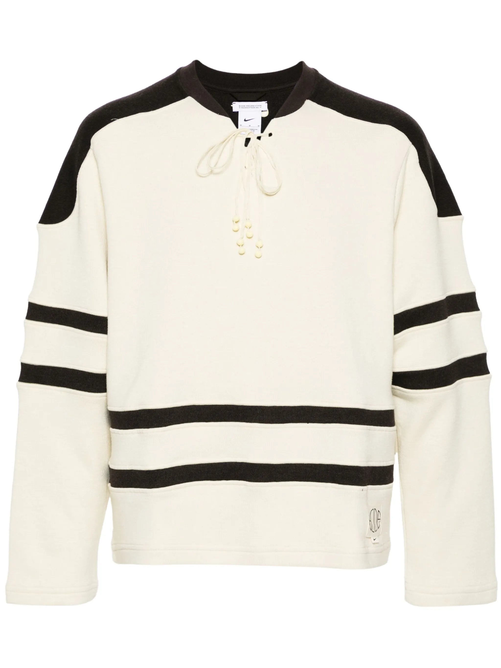 x BODE lace-up sweatshirt