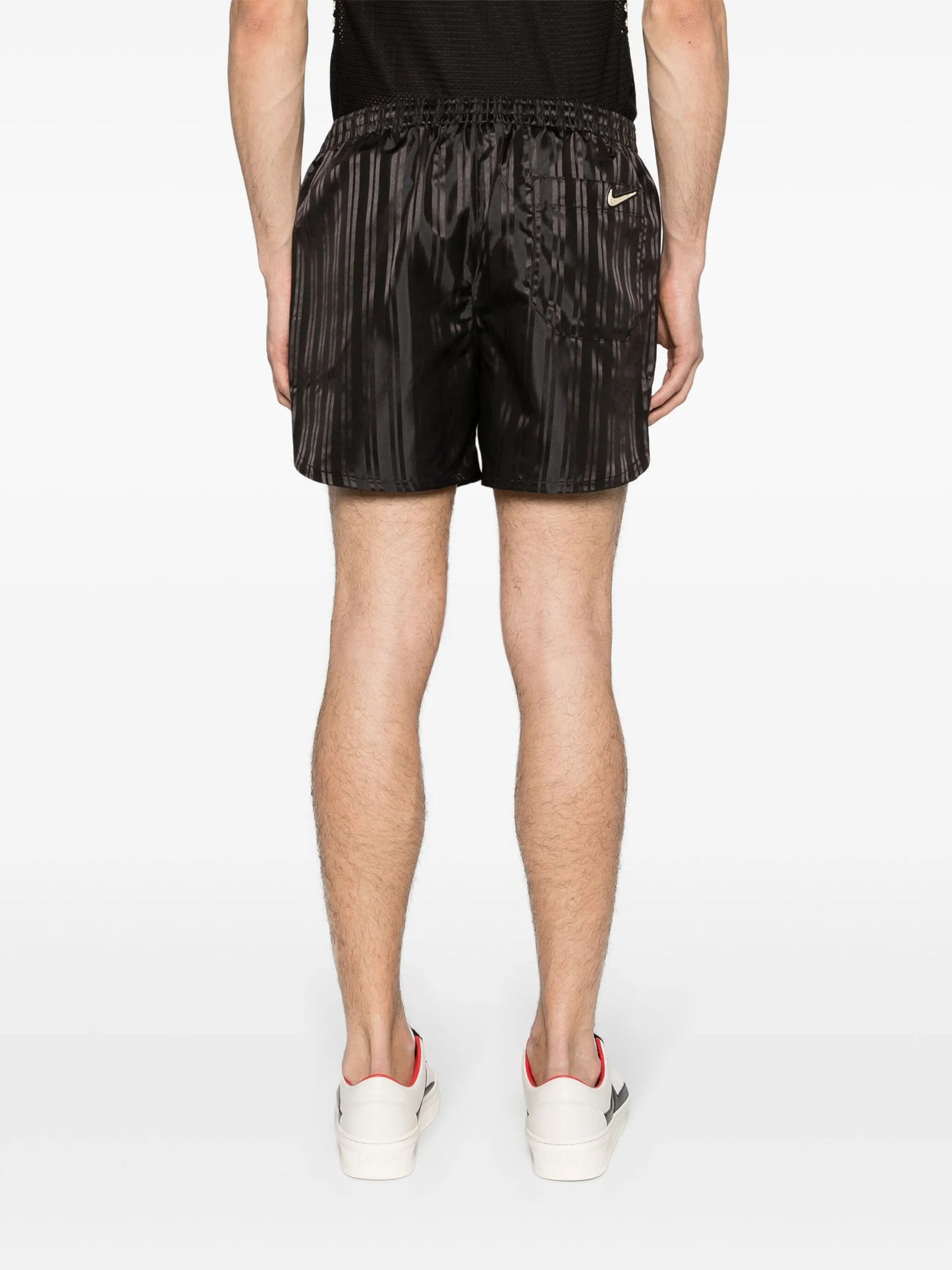 x Bode striped track shorts