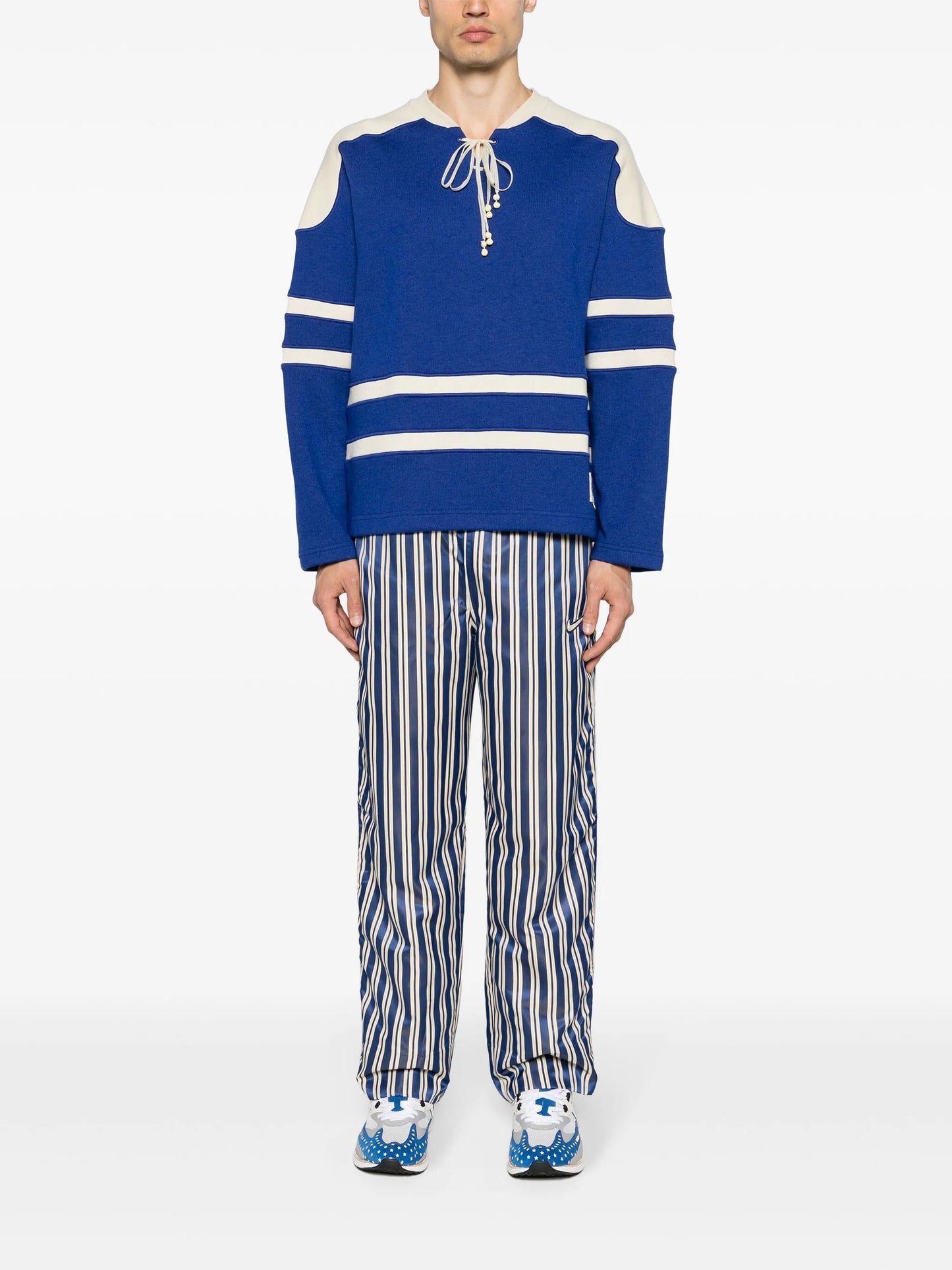 x BODE lace-up sweatshirt