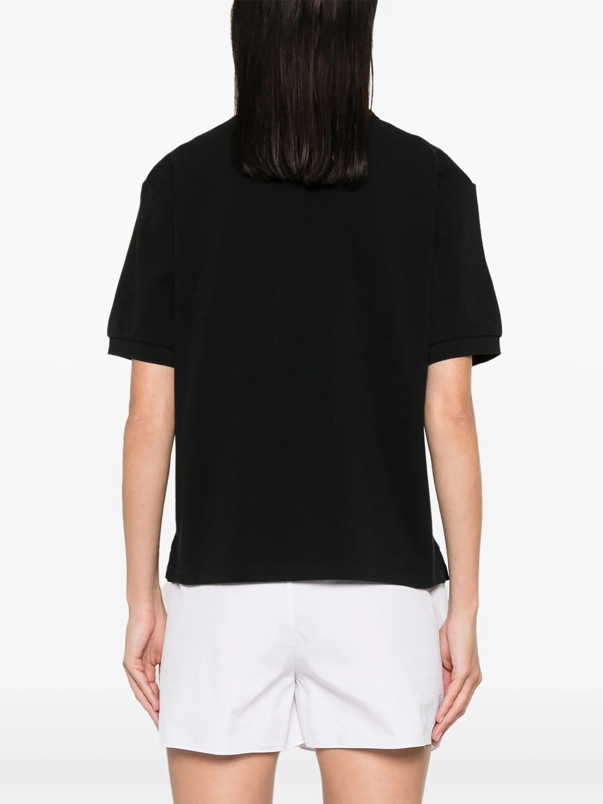 logo-embroidered polo shirt
