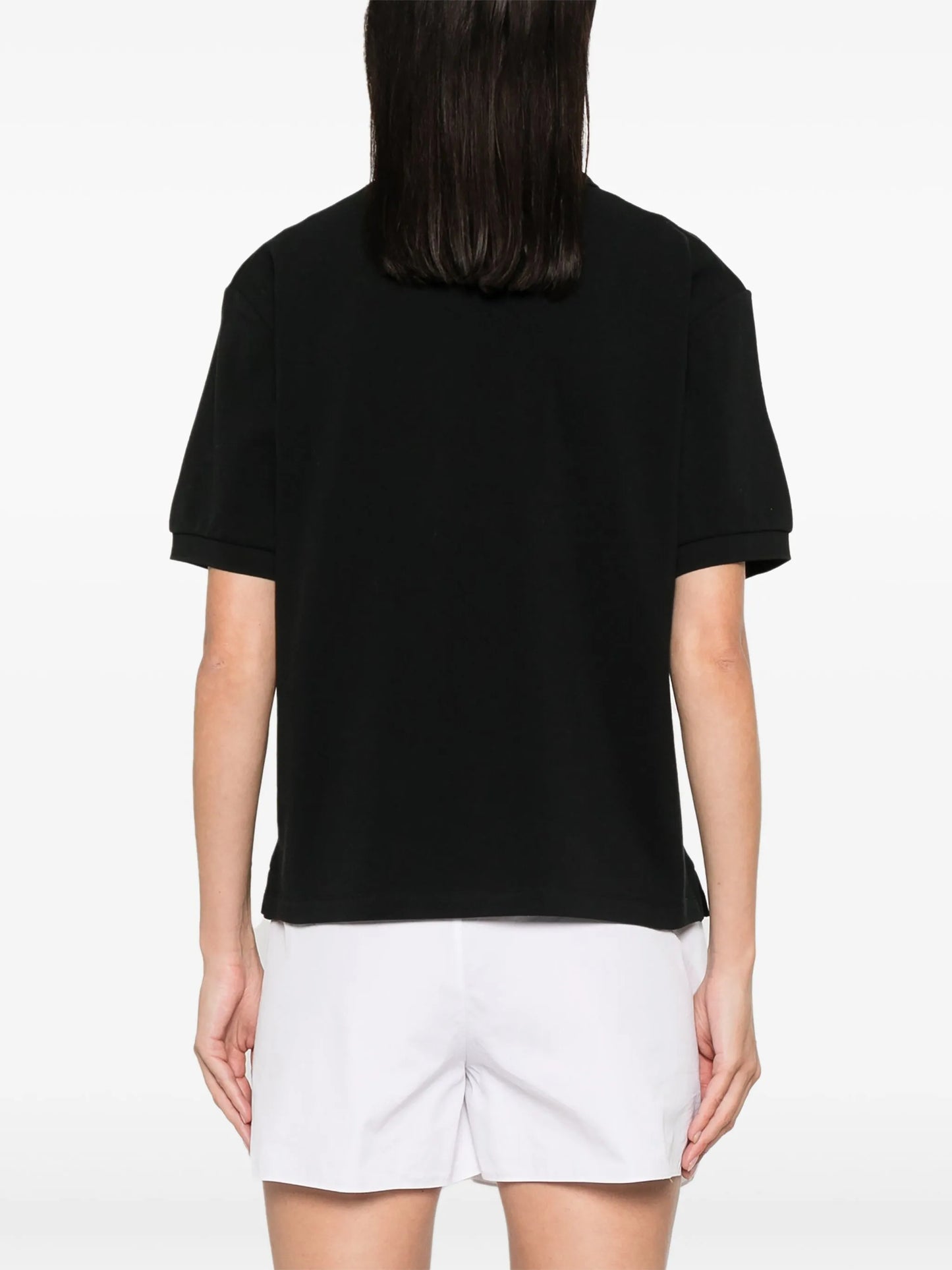 logo-embroidered polo shirt