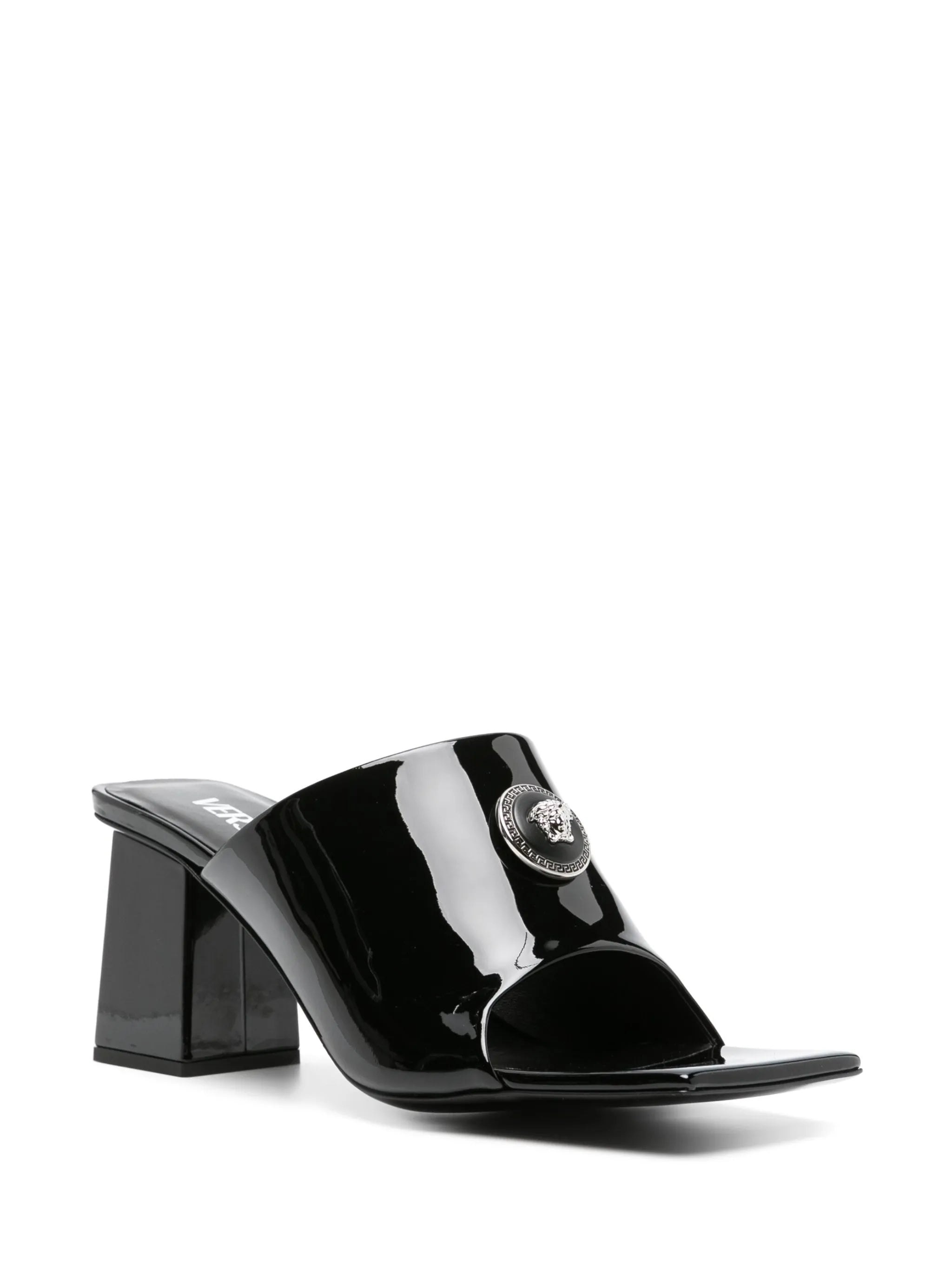 70mm Medusa leather sandals
