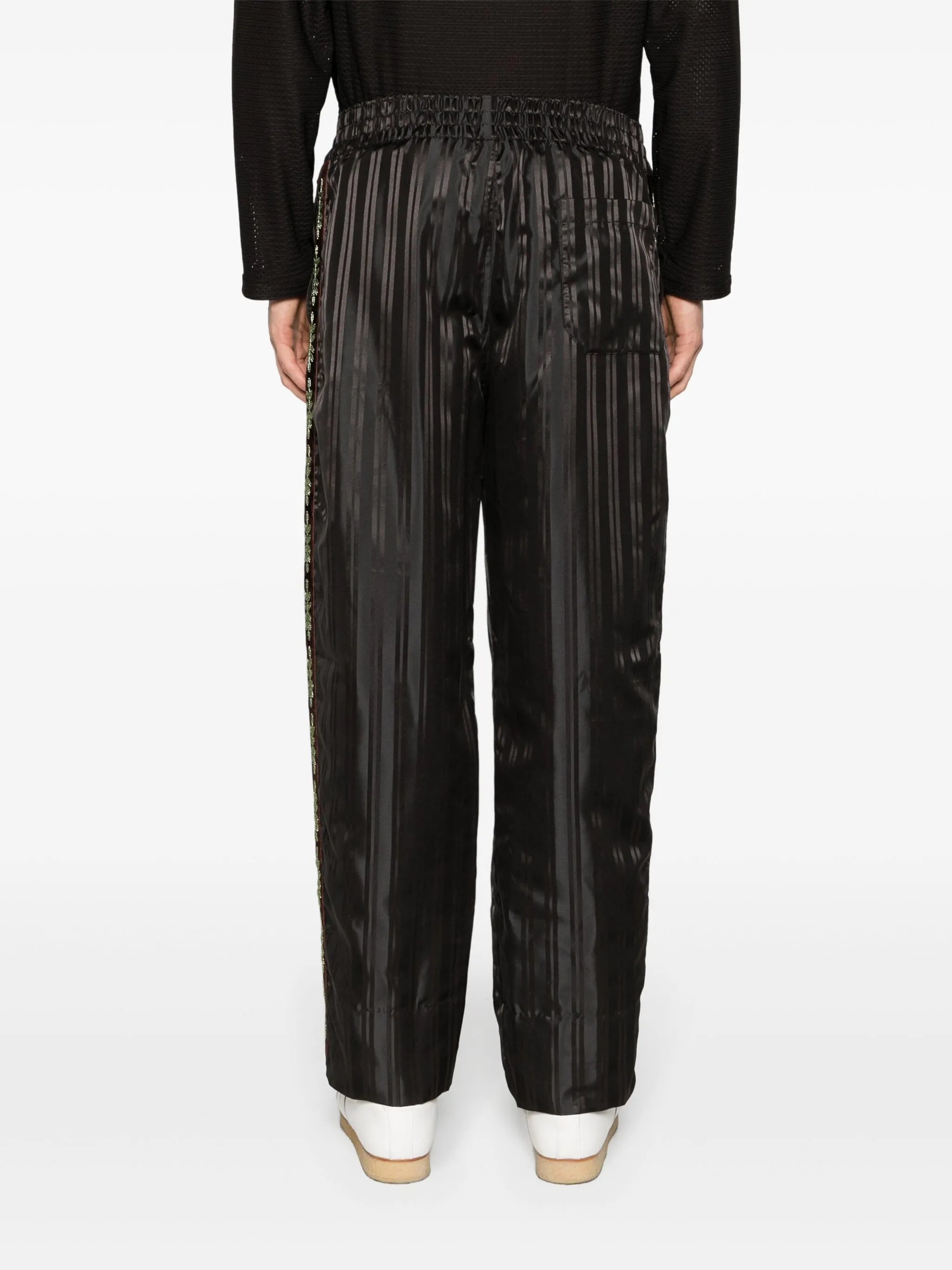 x Bode striped trousers