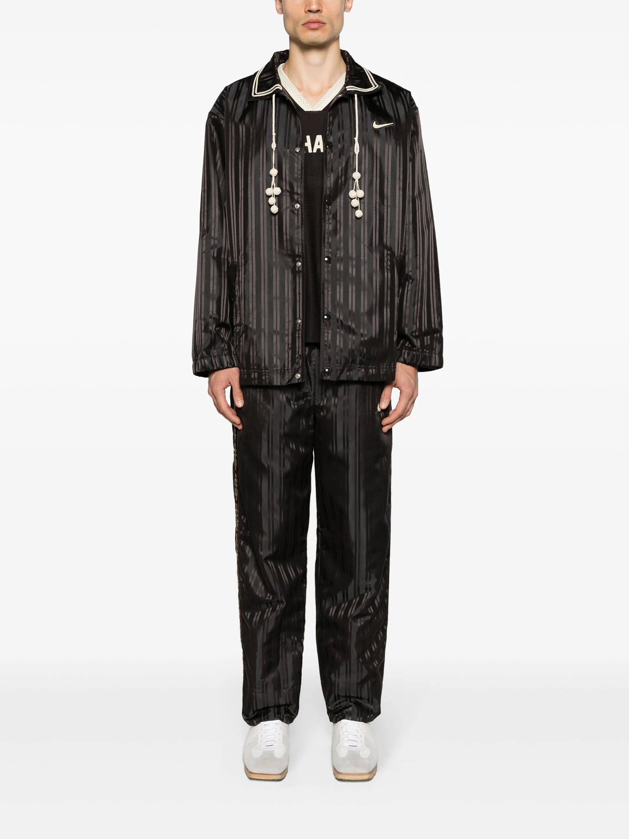 x Bode striped trousers