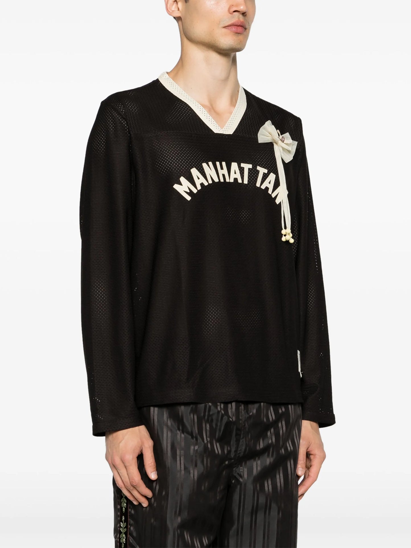 x Bode mesh jersey T-shirt