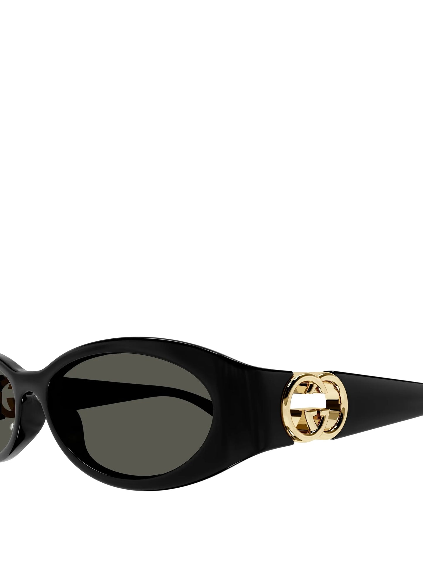 oval-frame sunglasses