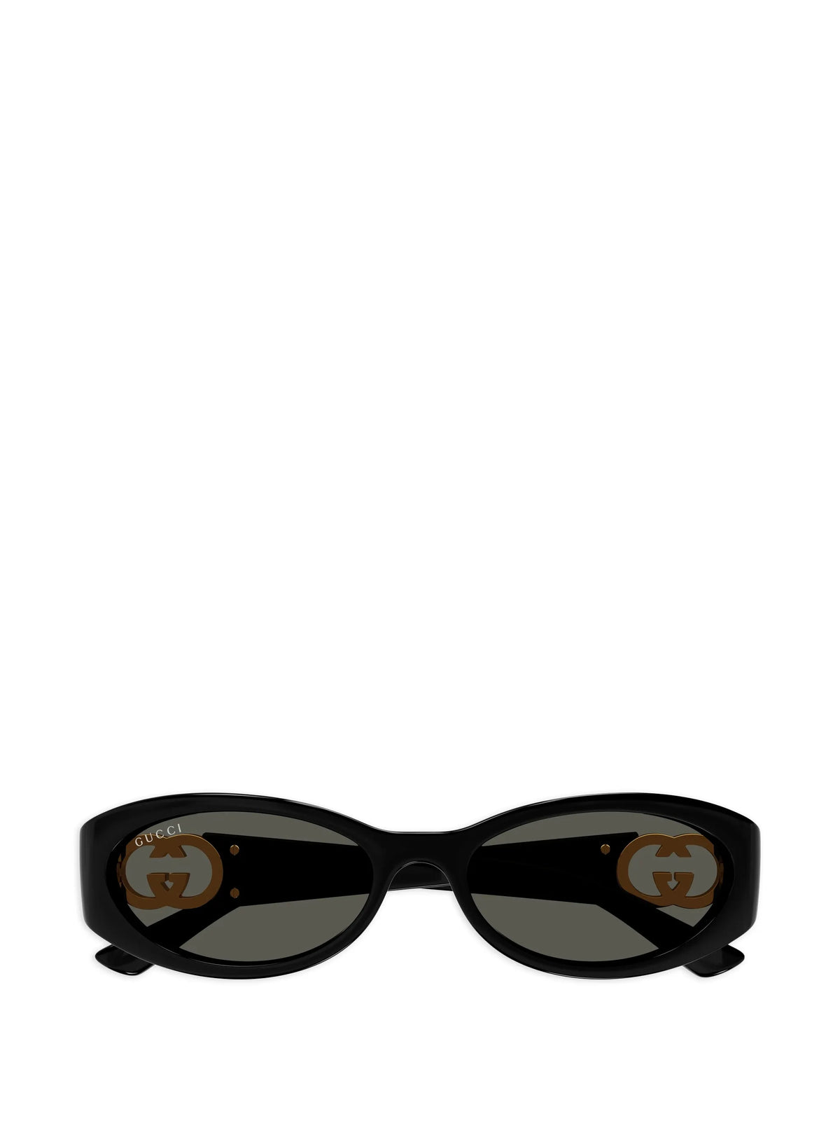 oval-frame sunglasses