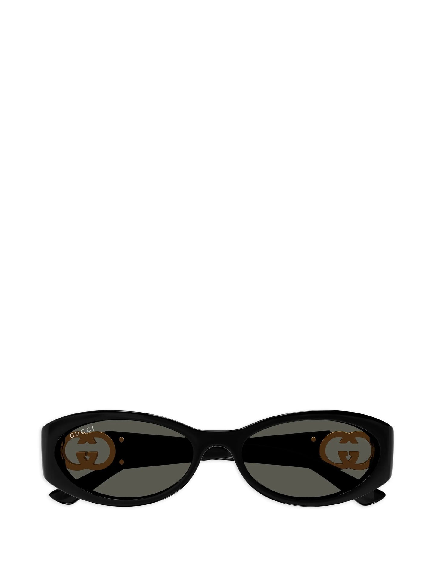 oval-frame sunglasses