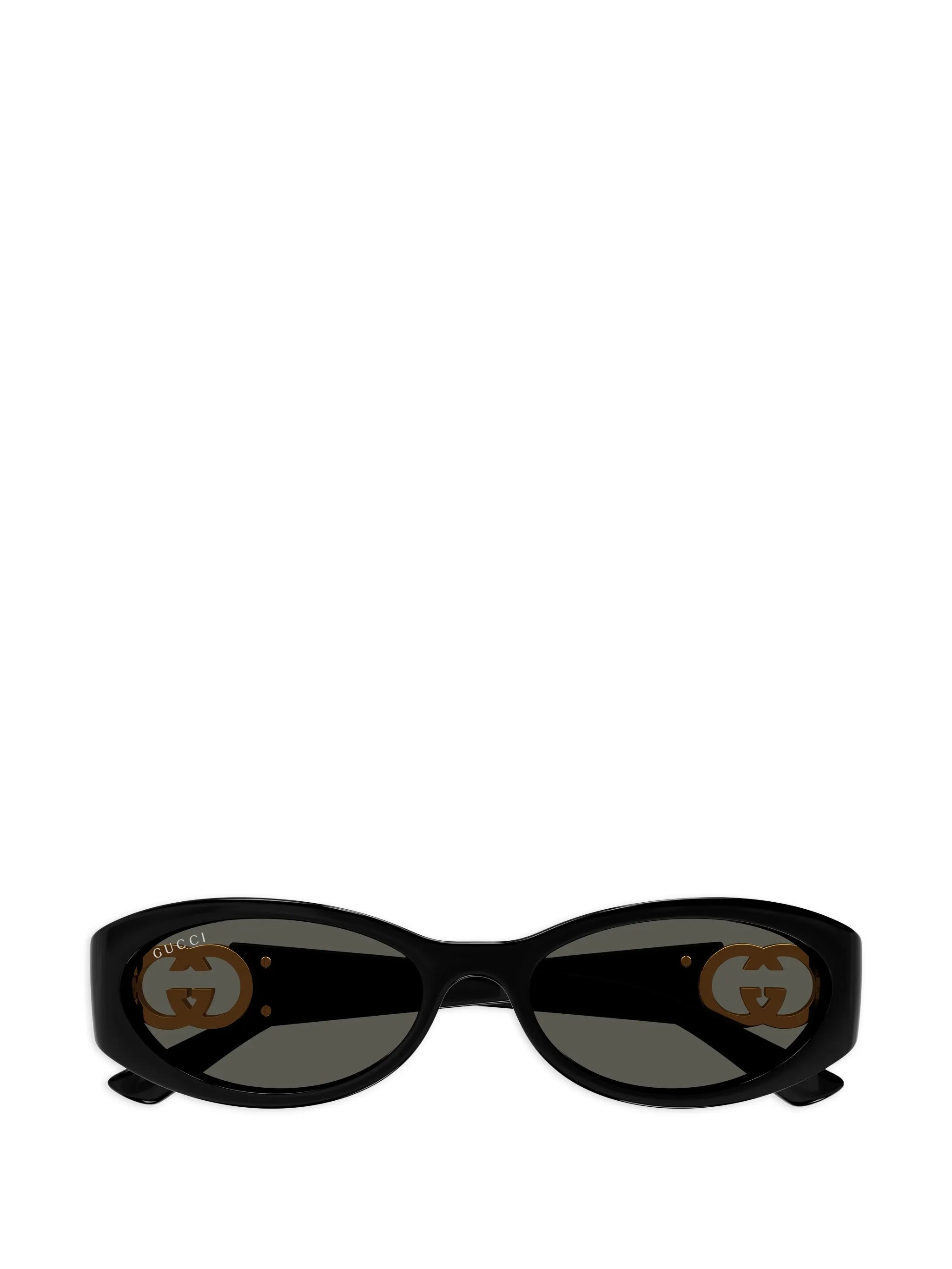 oval-frame sunglasses