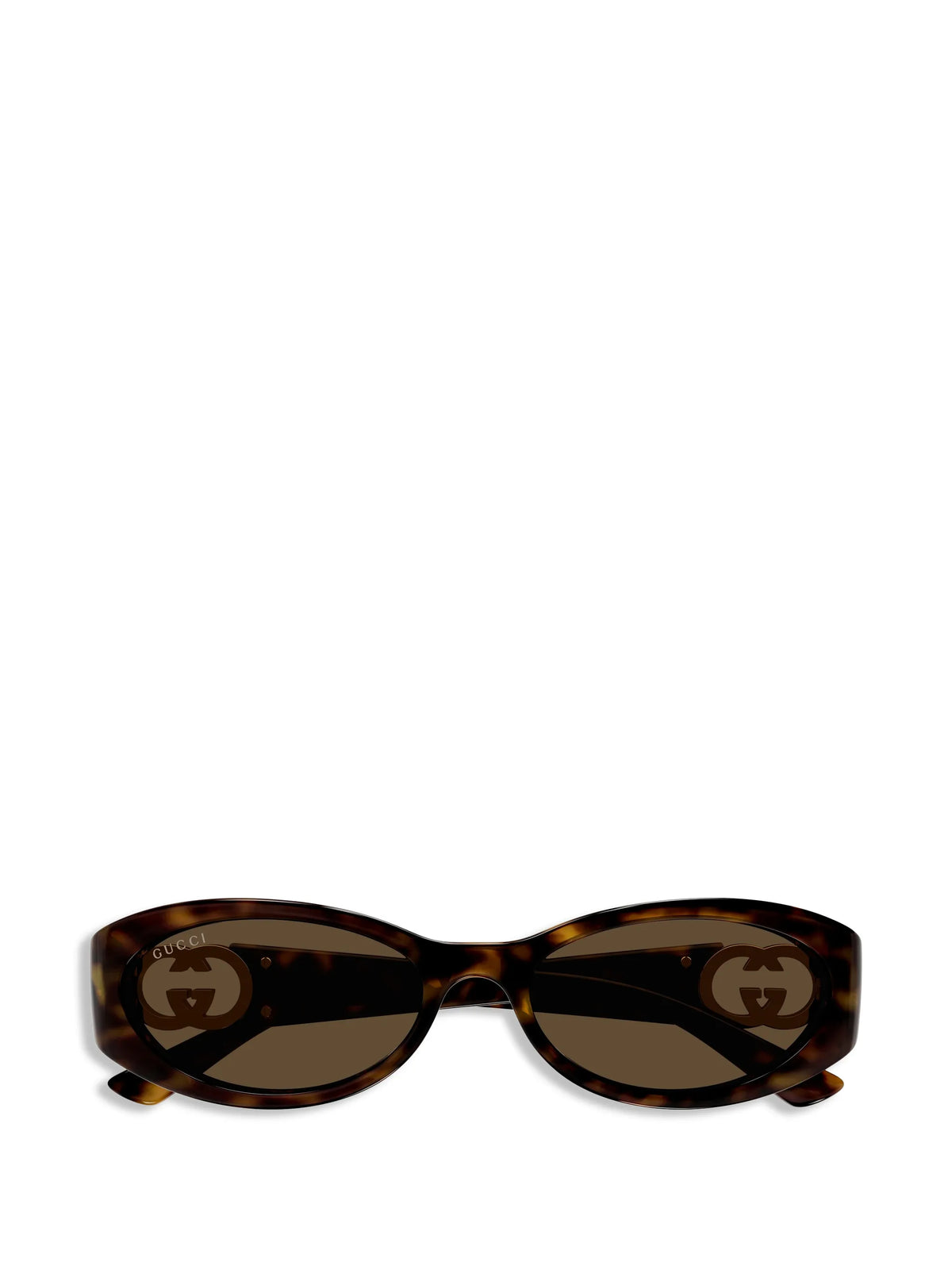 oval-frame sunglasses