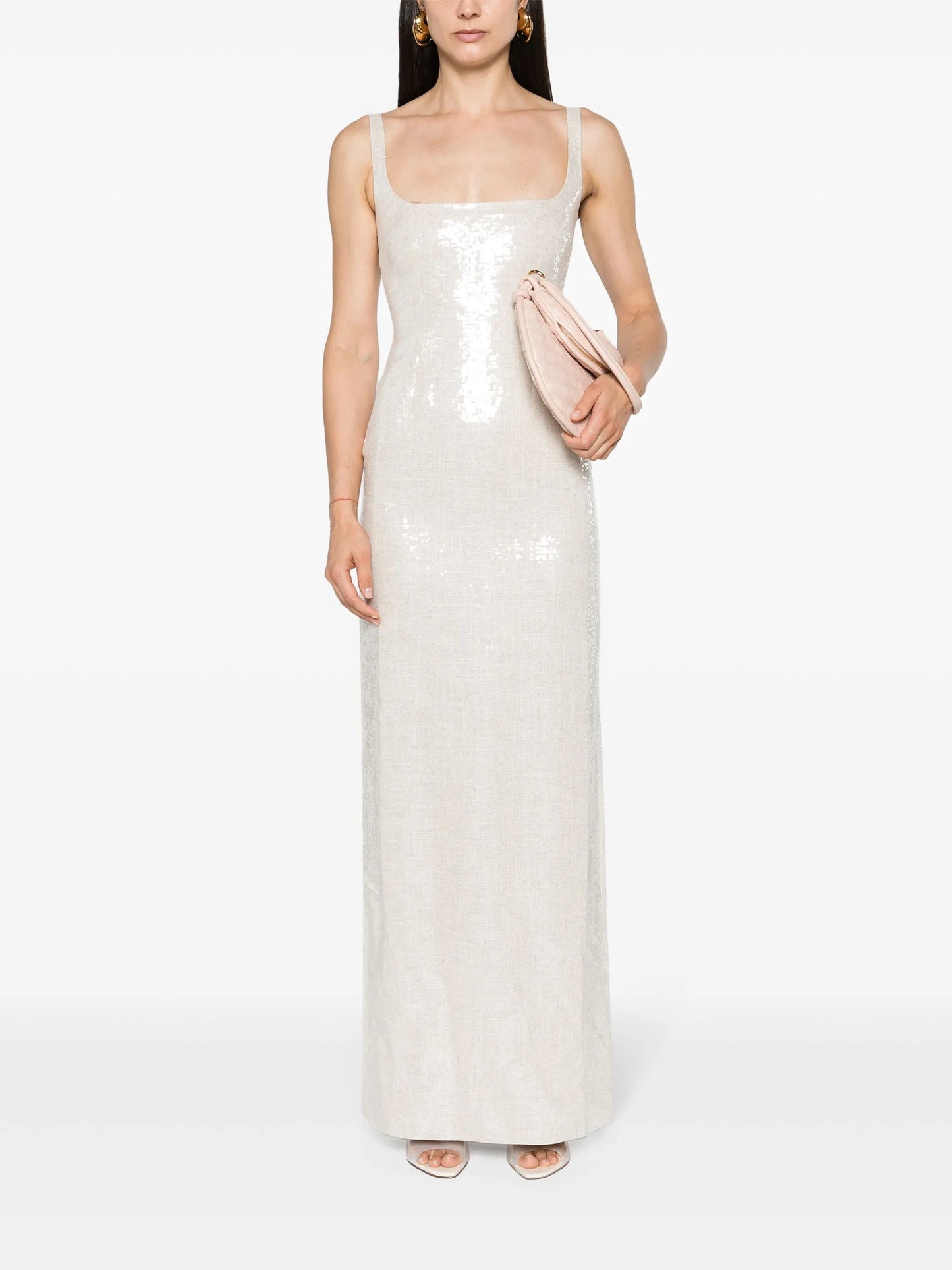Electra sequinned maxi dress
