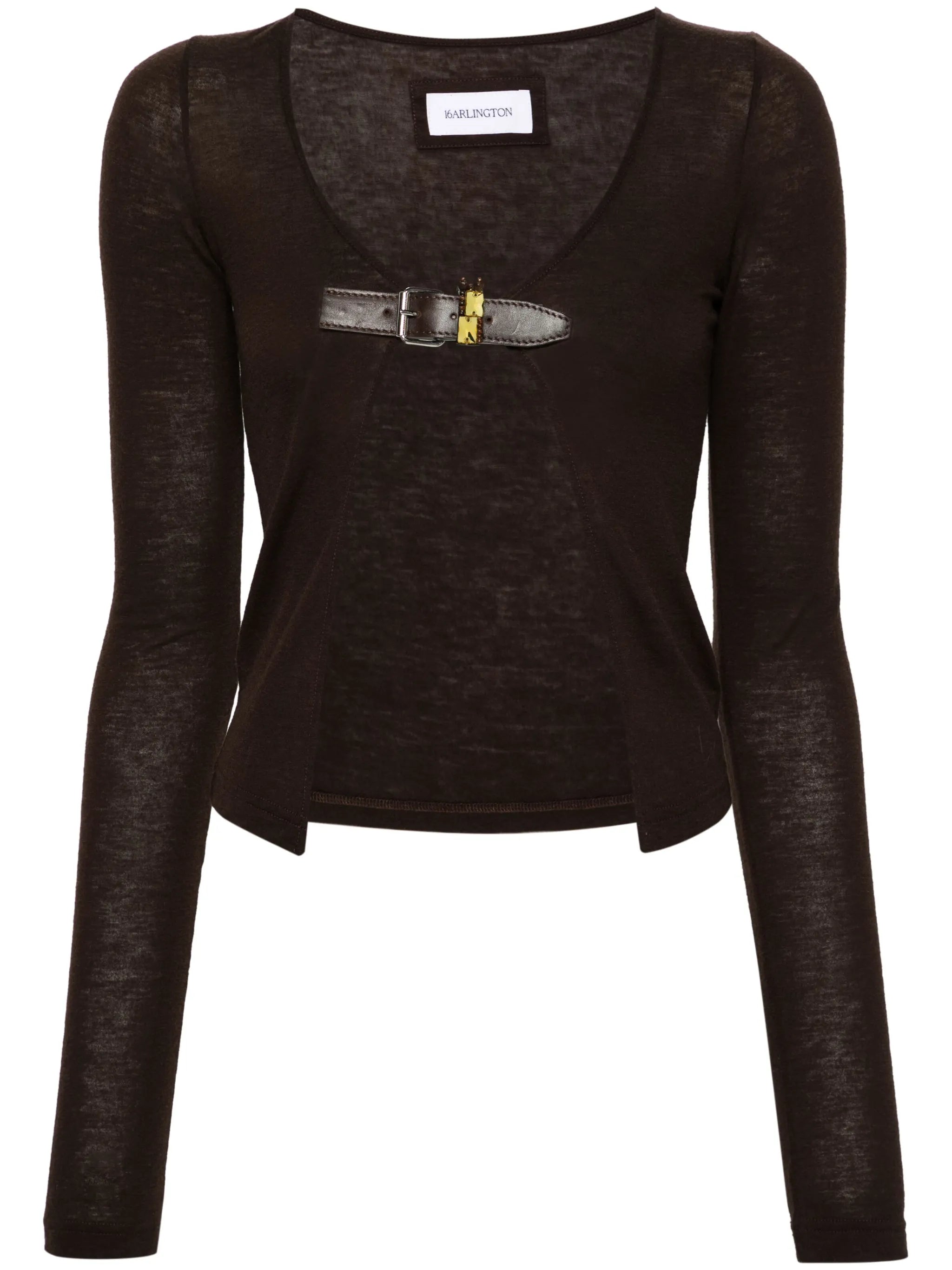 Daye belted cardigan