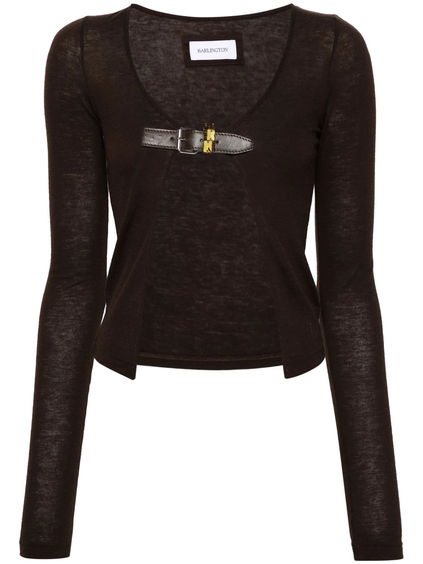 Daye belted cardigan