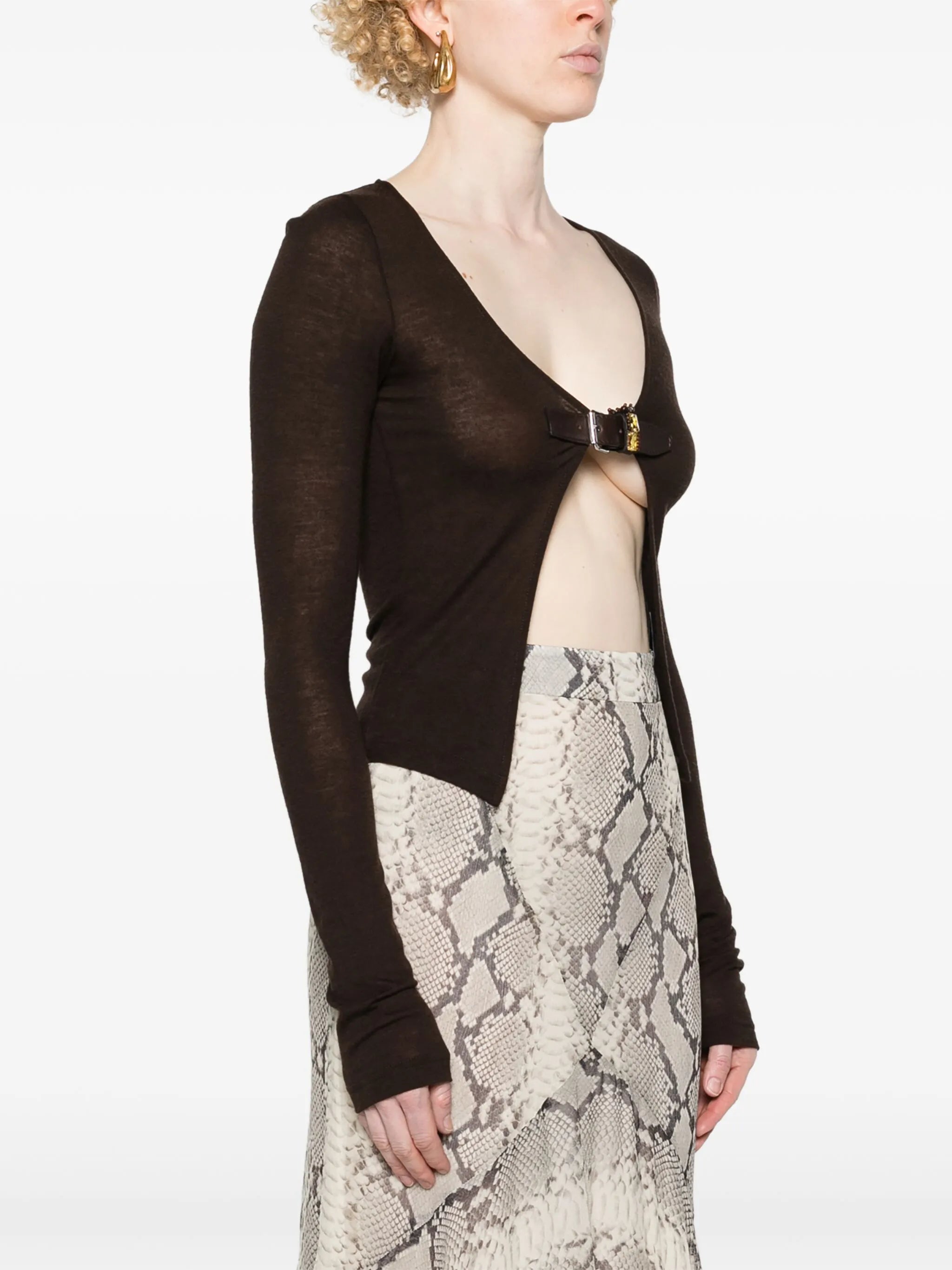 Daye belted cardigan