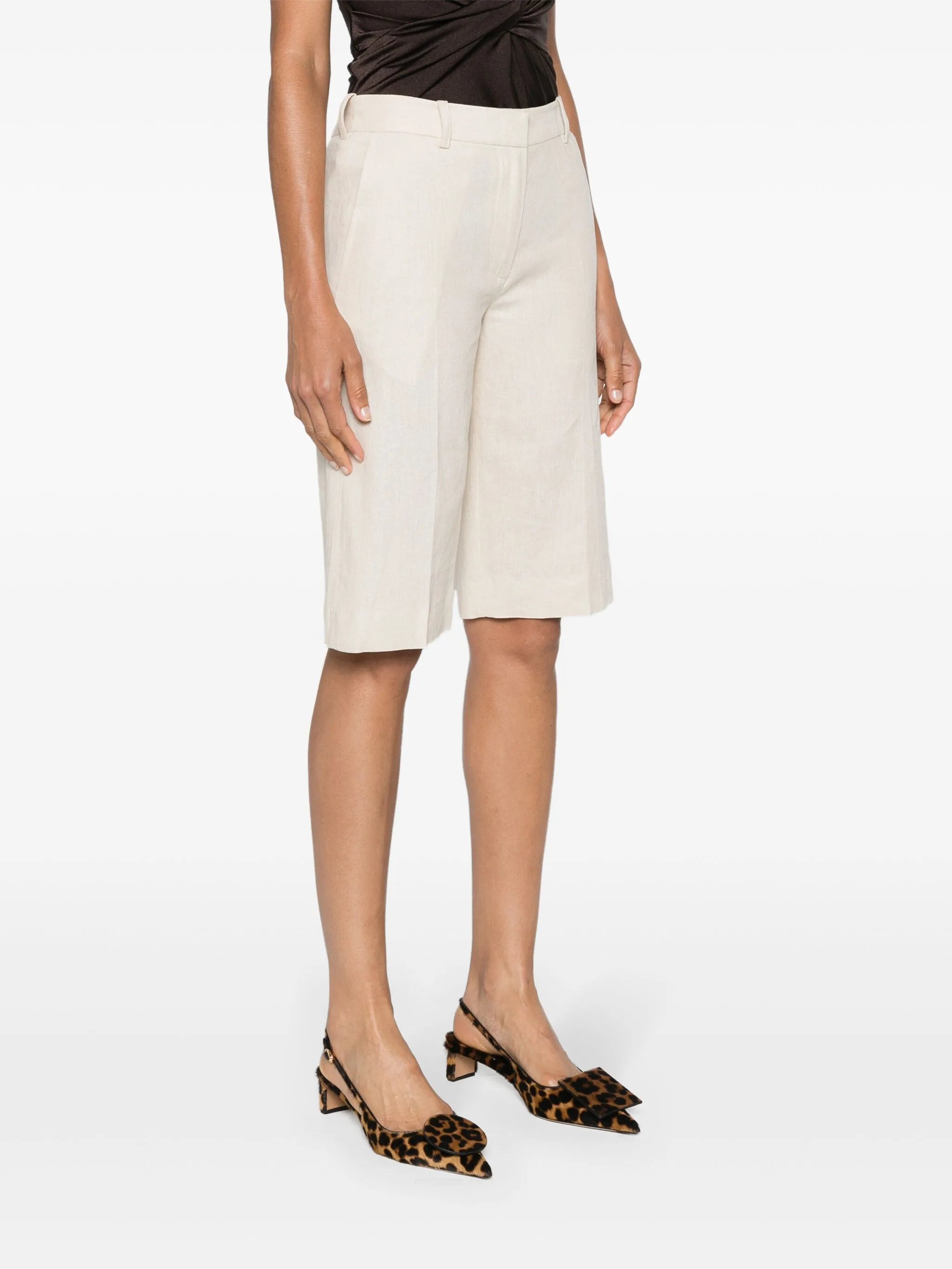 Nello wide-leg shorts