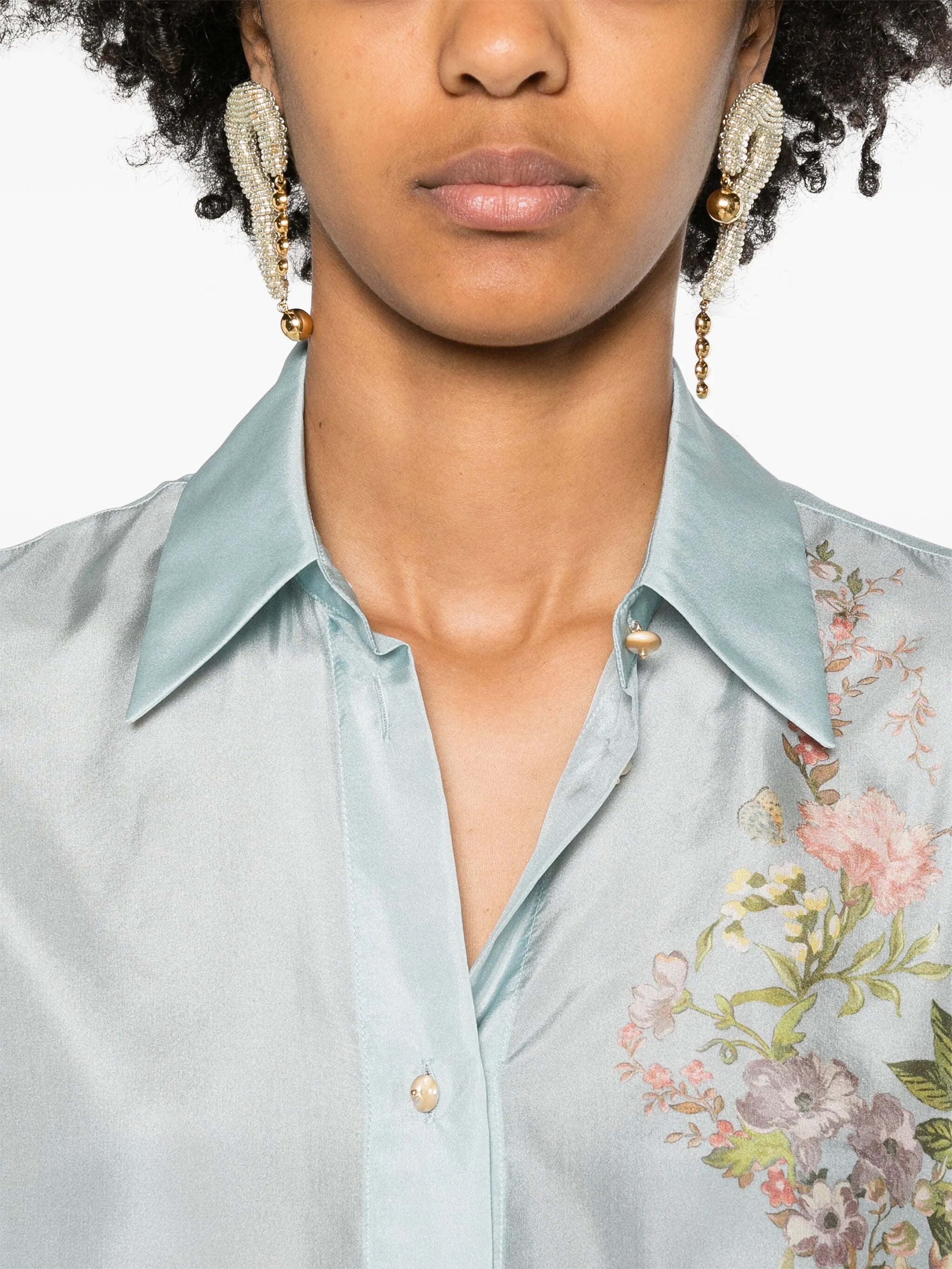 Waverly floral-print shirt