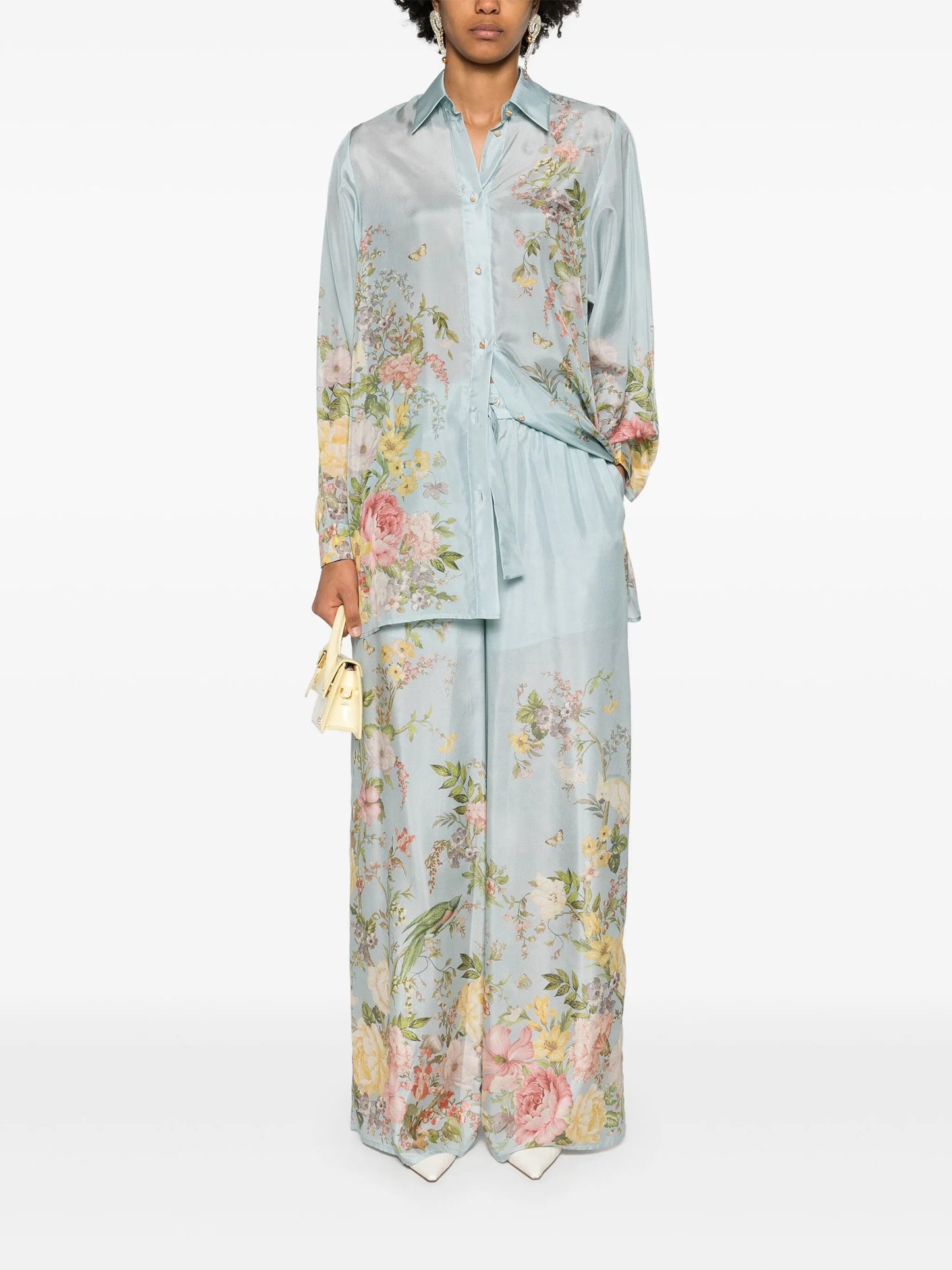 Waverly floral-print shirt
