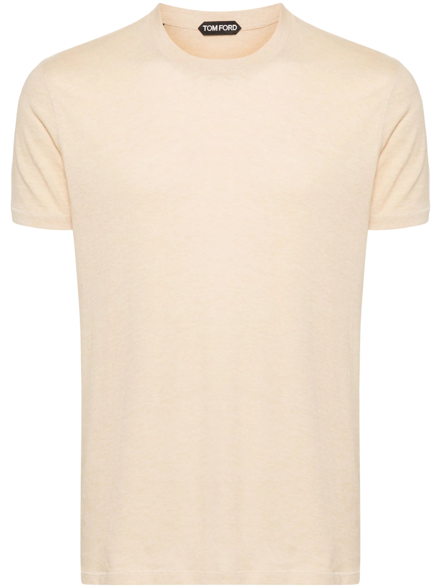 logo-embroidered jersey T-shirt